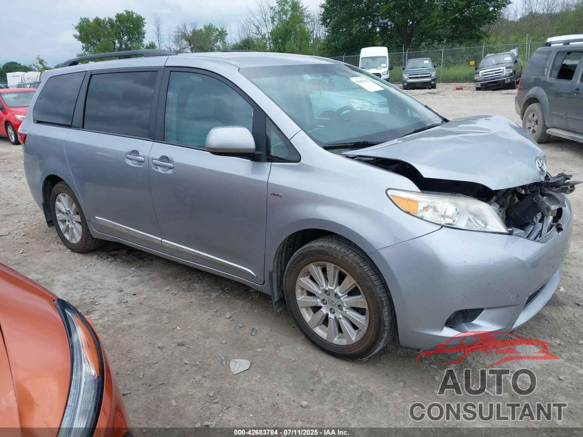 TOYOTA SIENNA 2016 - 5TDJK3DCXGS139340