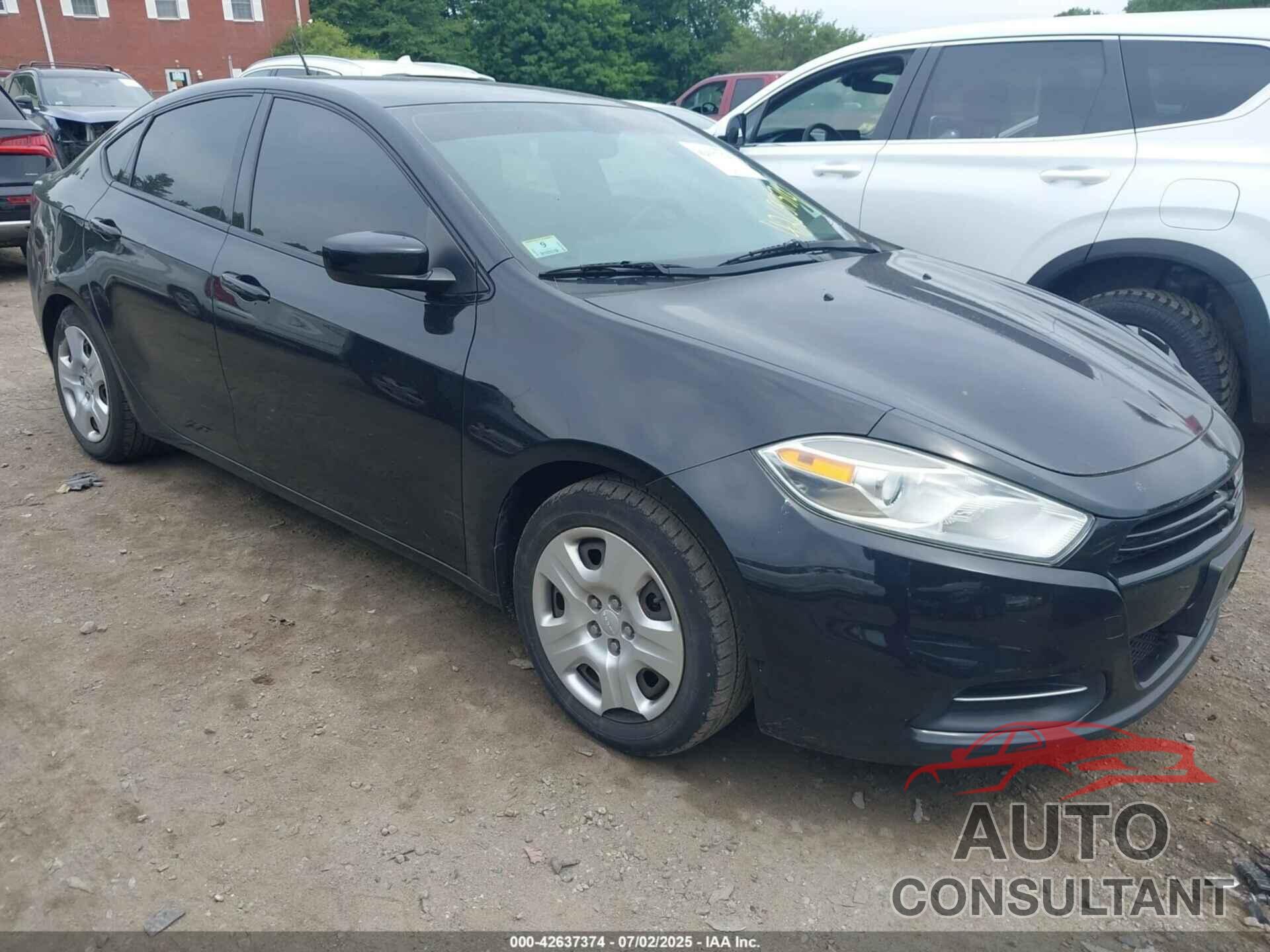 DODGE DART 2015 - 1C3CDFAA5FD141227