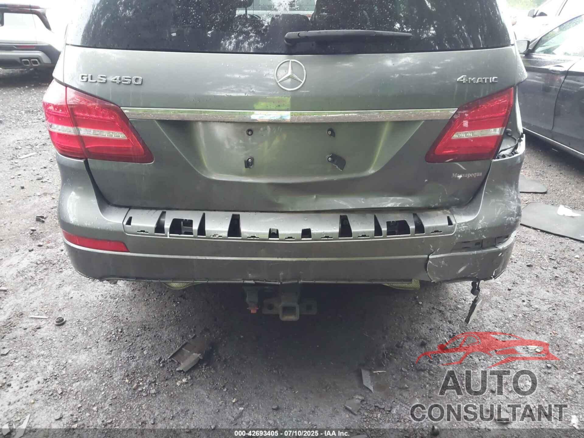 MERCEDES-BENZ GLS 450 2017 - 4JGDF6EE7HA838230