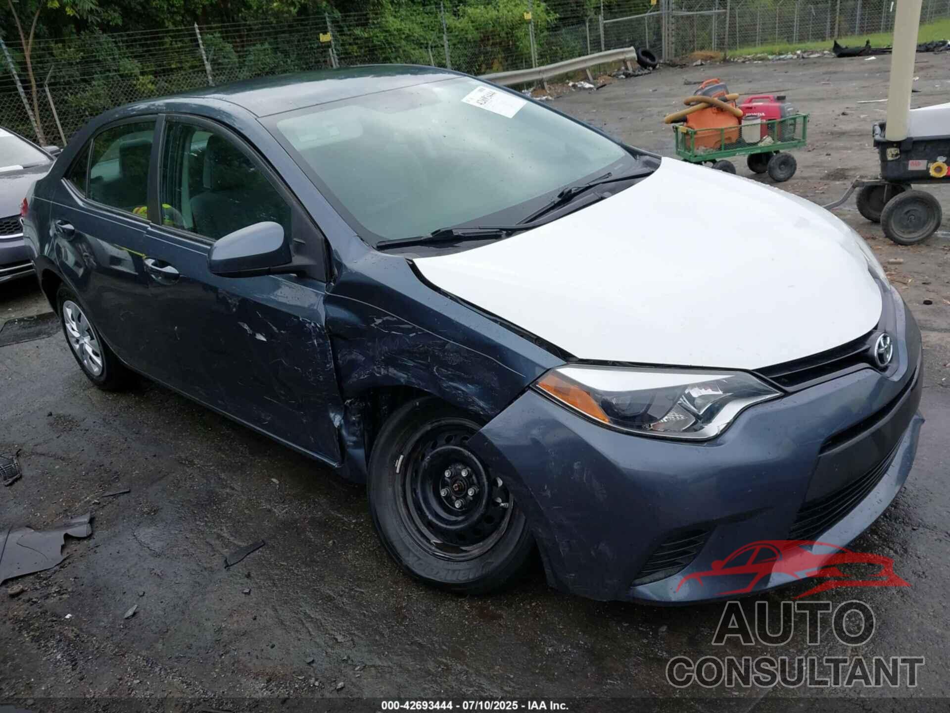 TOYOTA COROLLA 2016 - 2T1BURHE6GC735745