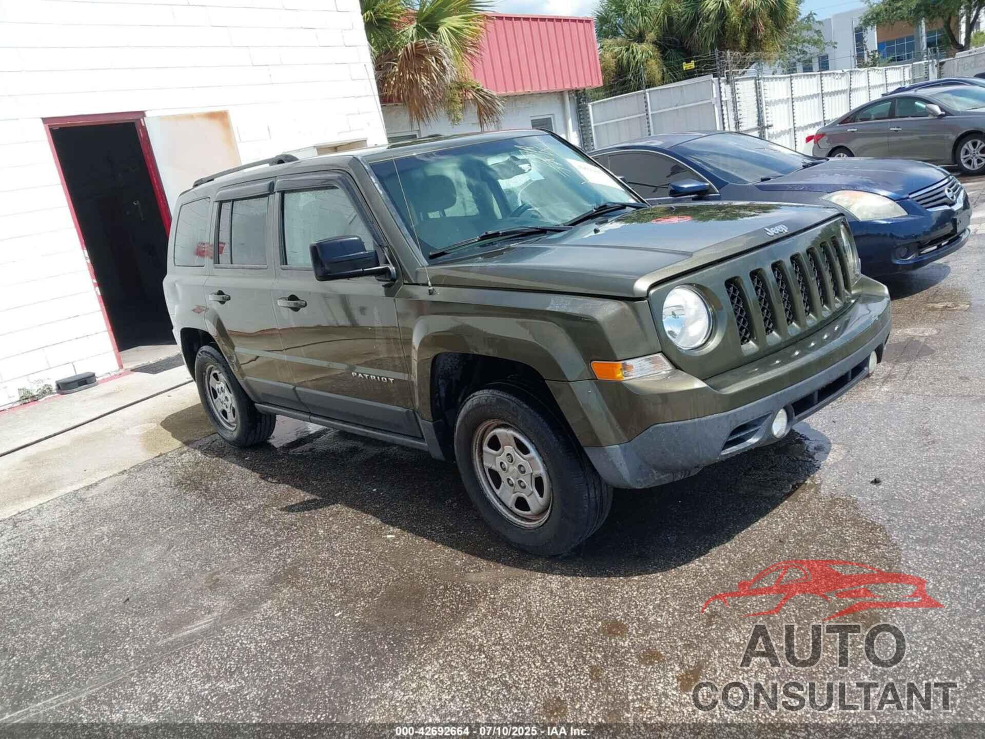 JEEP PATRIOT 2016 - 1C4NJPBA4GD602873