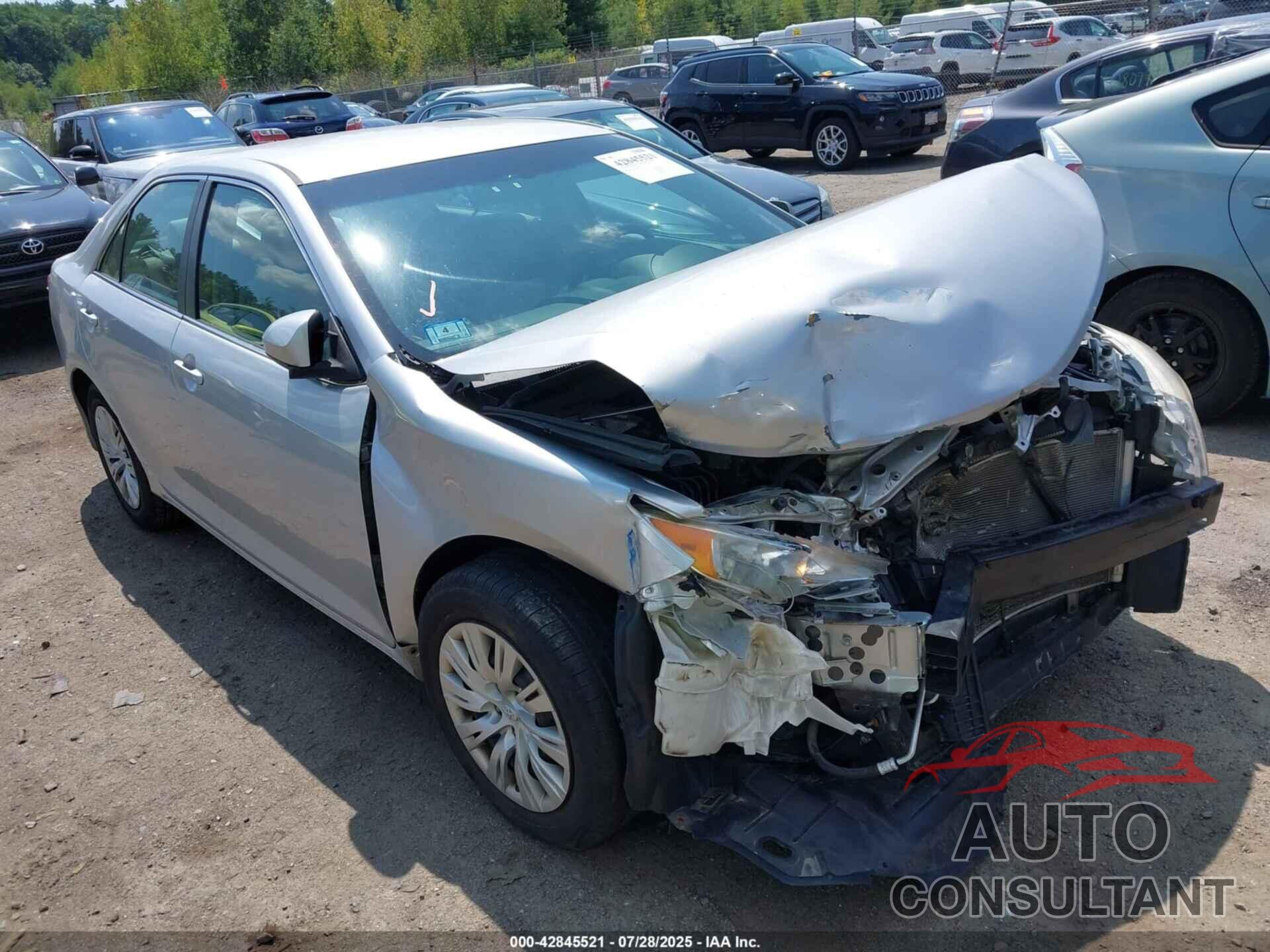 TOYOTA CAMRY 2012 - 4T1BF1FK4CU184518