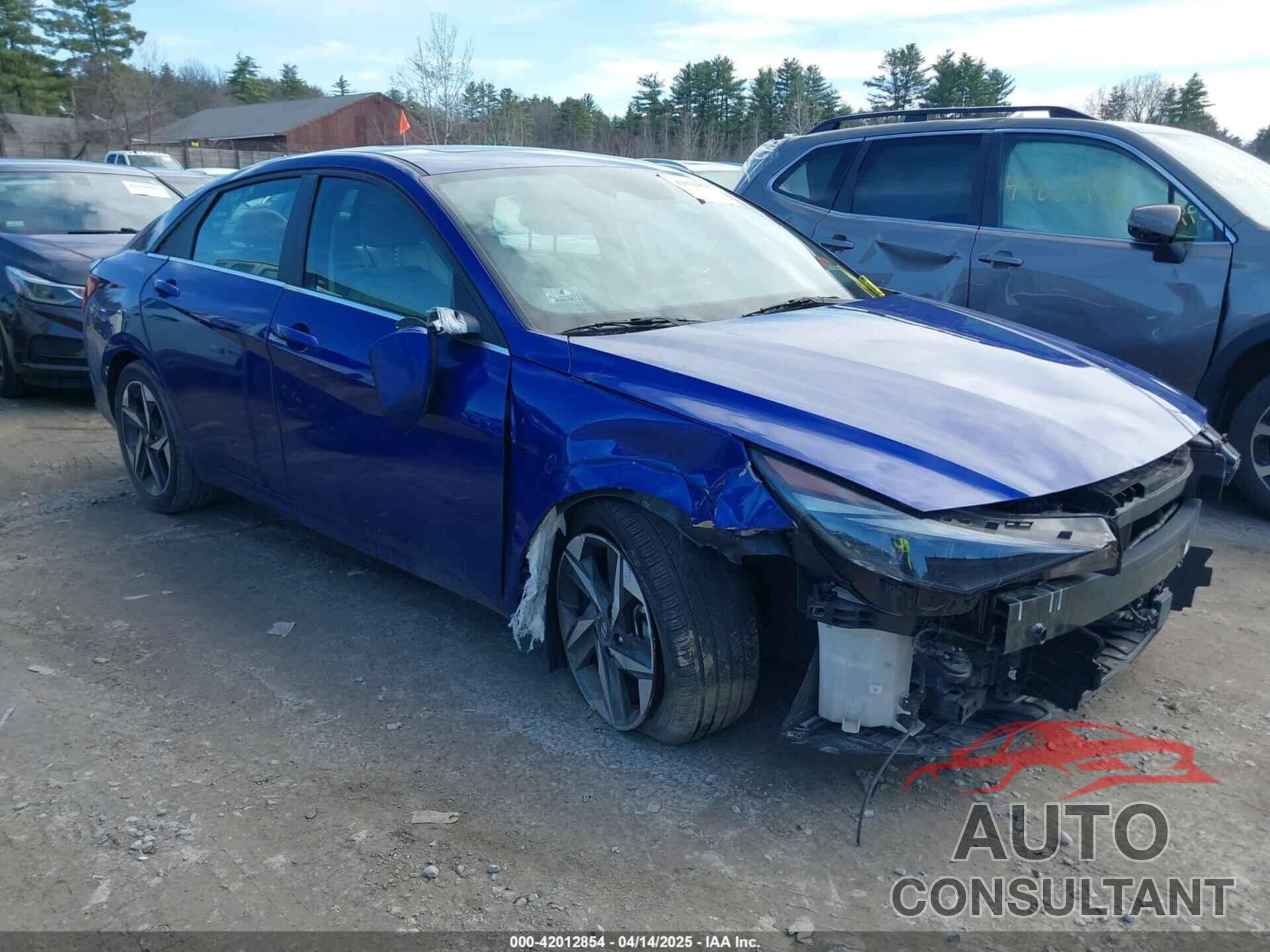 HYUNDAI ELANTRA 2021 - KMHLP4AG4MU066346