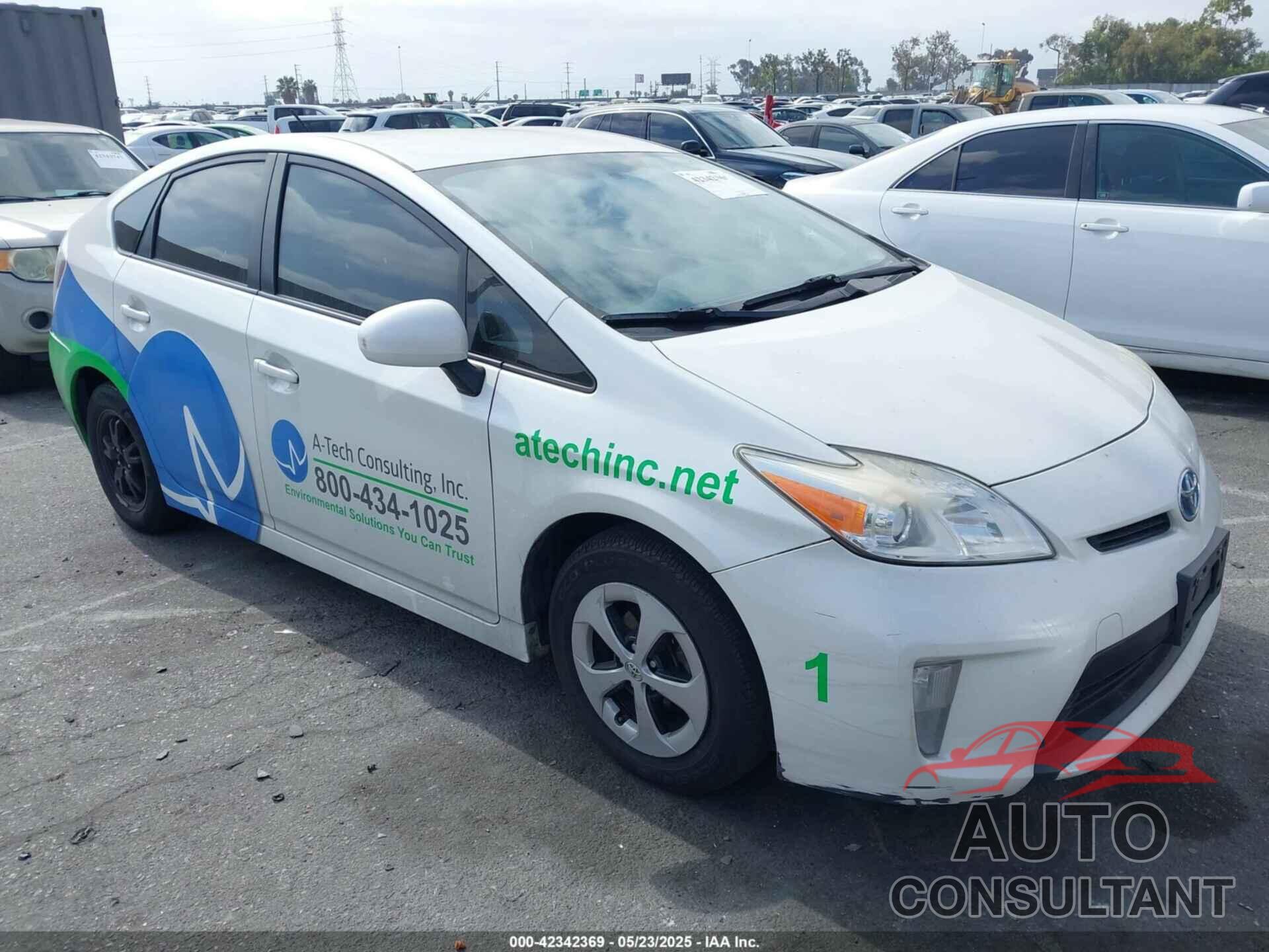 TOYOTA PRIUS 2015 - JTDKN3DU1F0445414