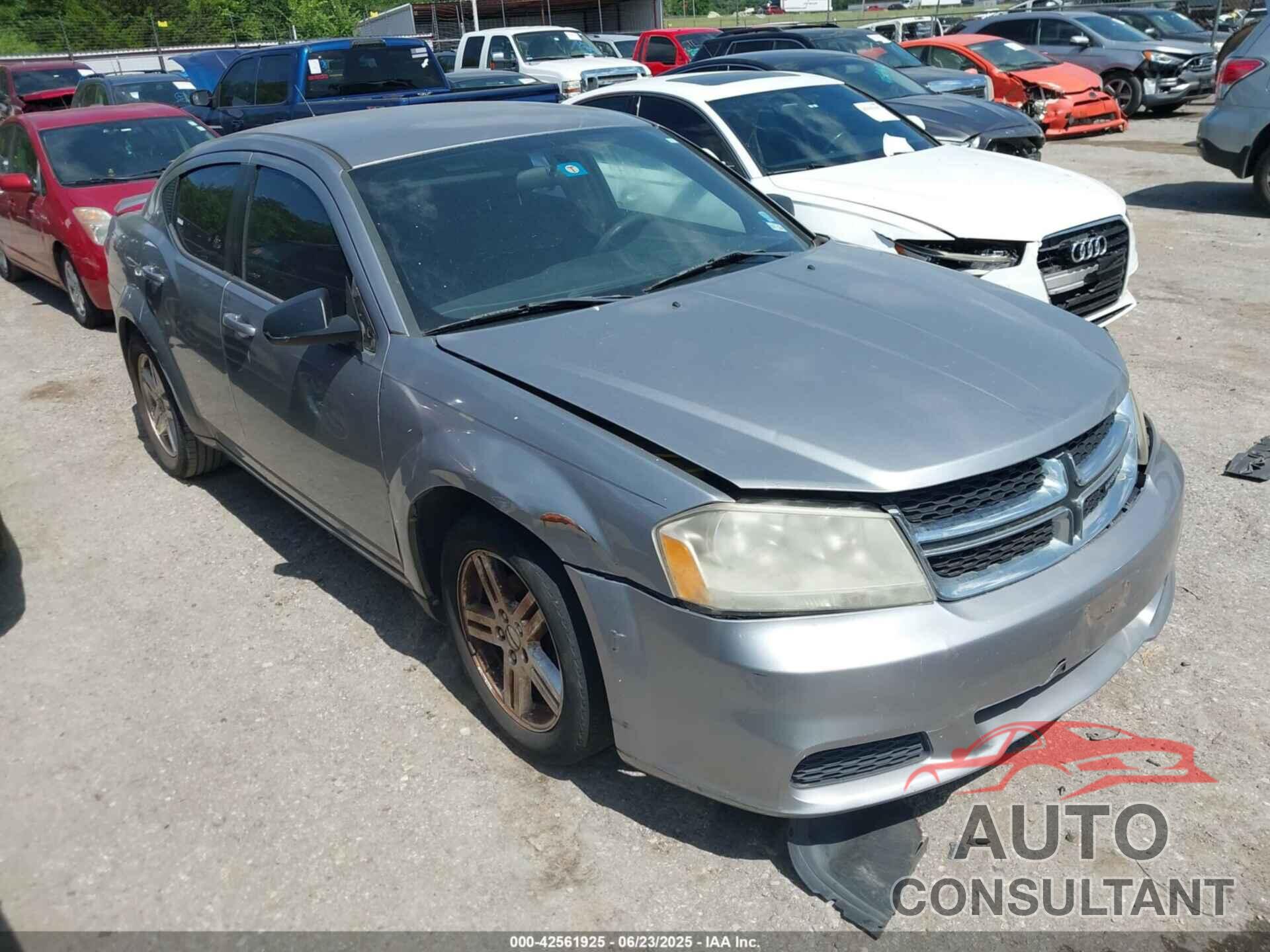 DODGE AVENGER 2013 - 1C3CDZAG2DN664444