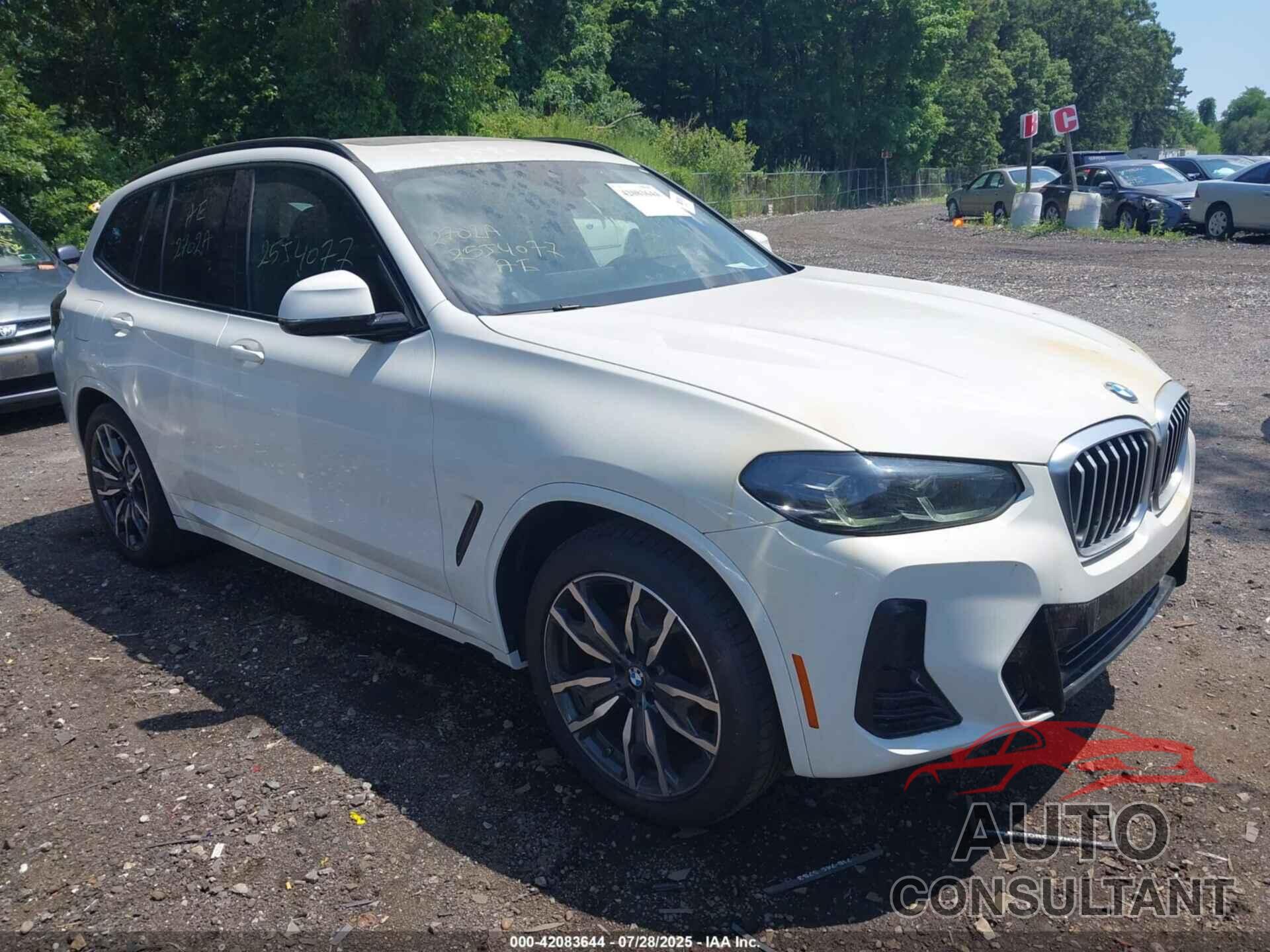 BMW X3 2022 - 5UX53DP02N9K45832