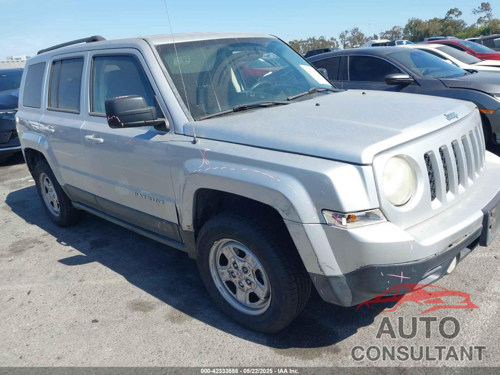 JEEP PATRIOT 2013 - 1C4NJPBA7DD272433