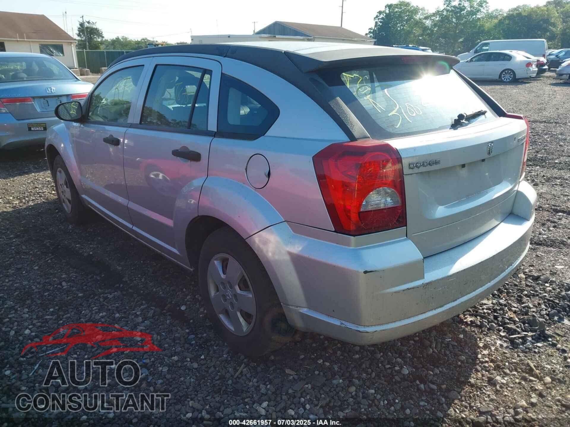 DODGE CALIBER 2009 - 1B3HB28A69D217419