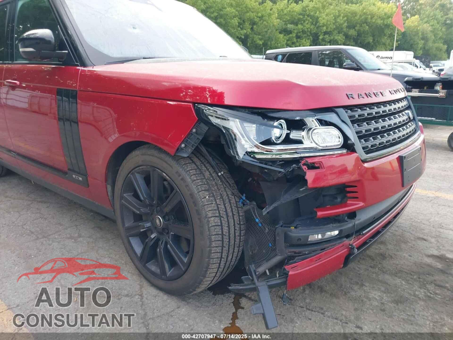 LAND ROVER RANGE ROVER 2017 - SALGS5FE4HA377535