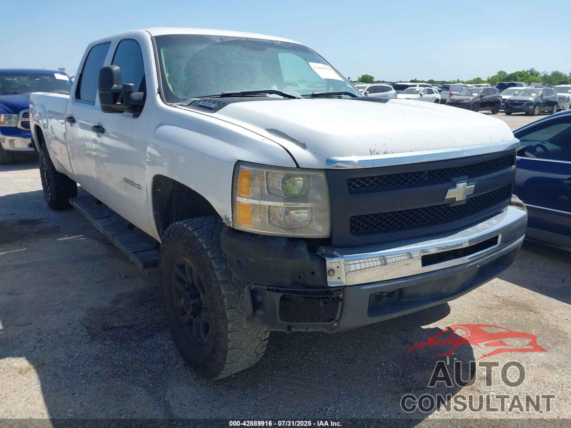 CHEVROLET SILVERADO 2500HD 2011 - 1GC1KVCG4BF230516