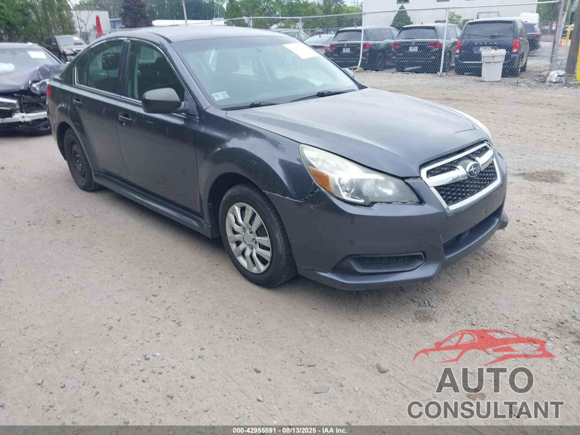 SUBARU LEGACY 2013 - 4S3BMBA68D3009111