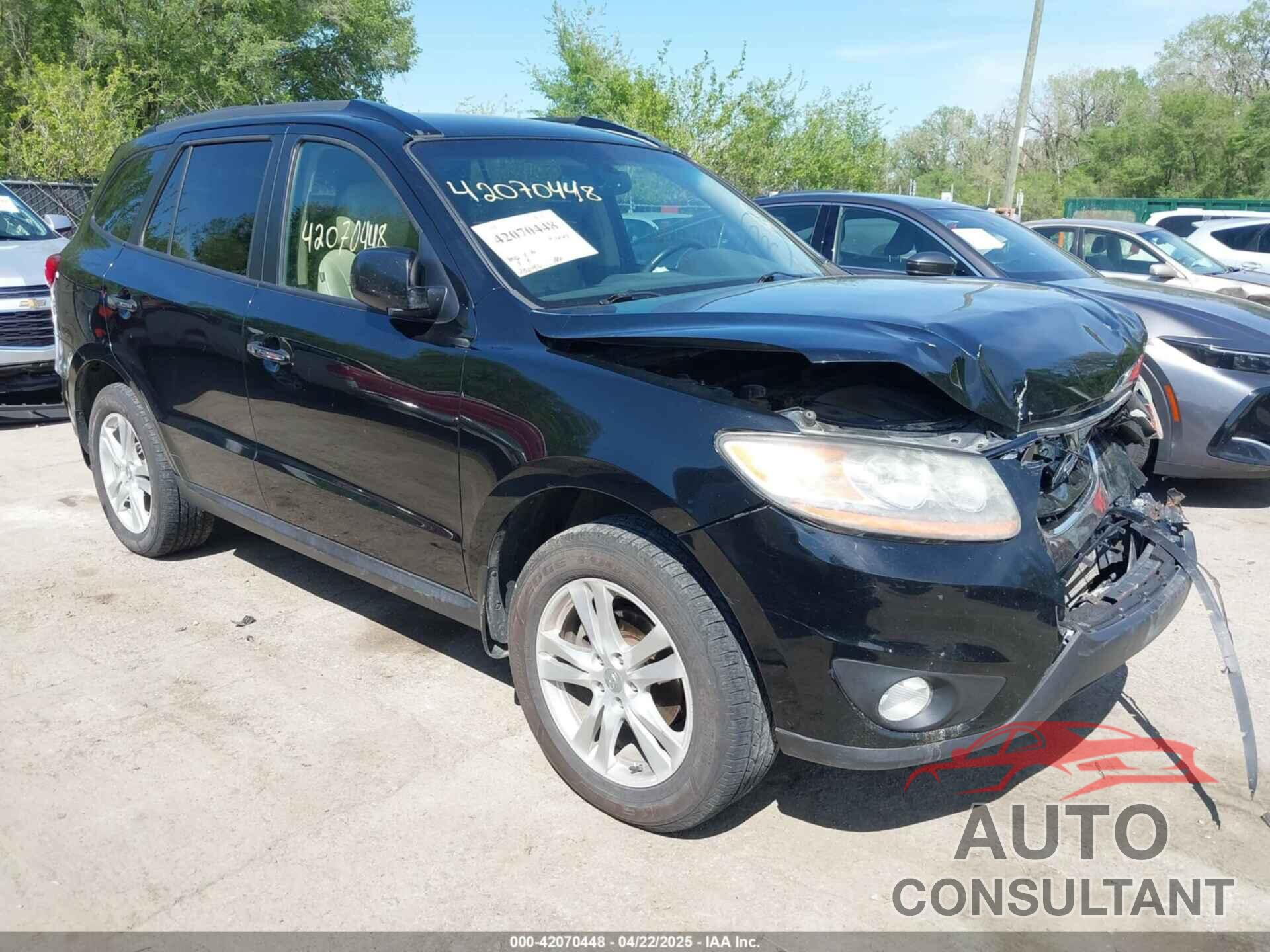 HYUNDAI SANTA FE 2011 - 5XYZKDAG3BG026772