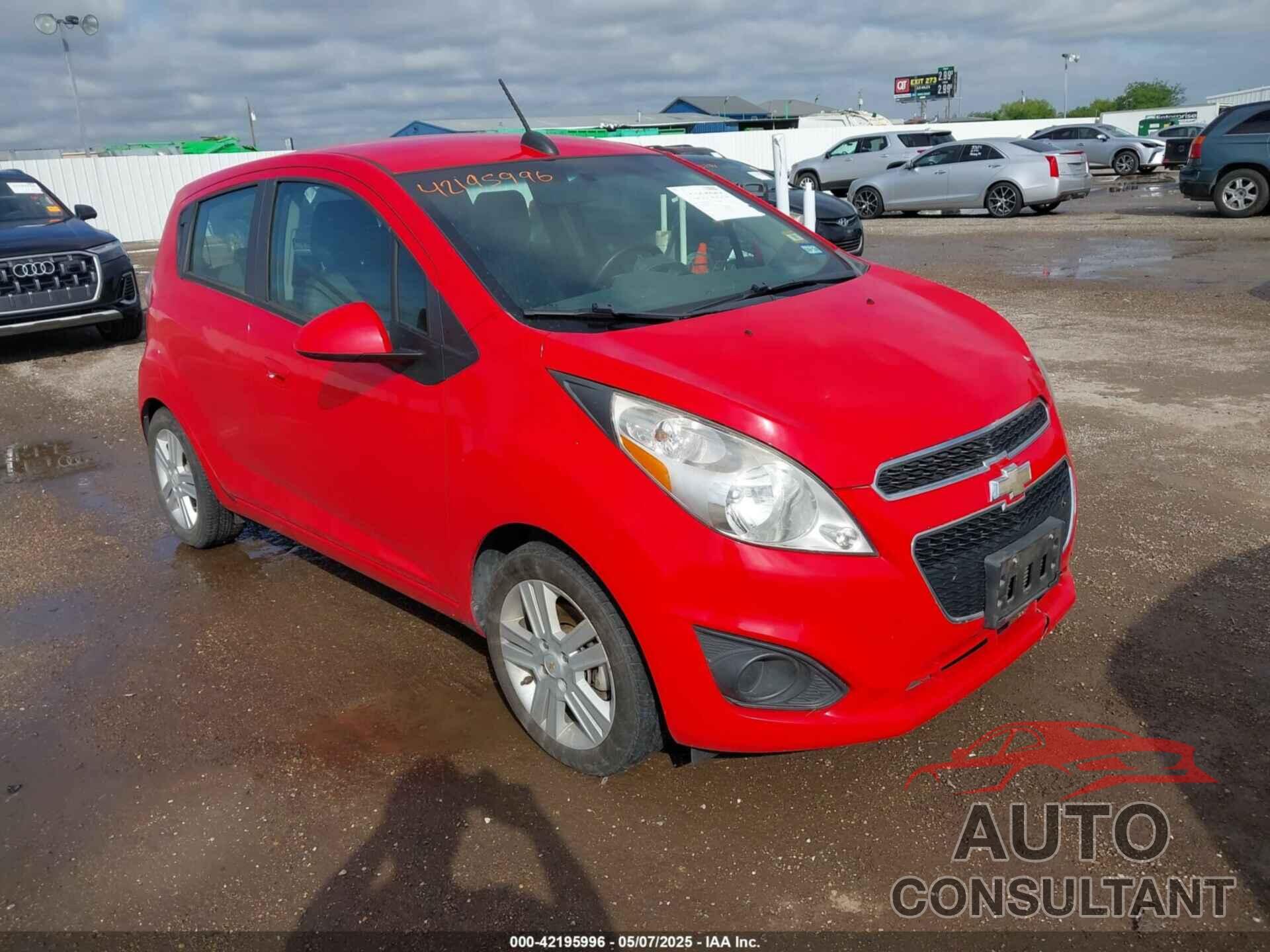 CHEVROLET SPARK 2015 - KL8CB6S91FC708134