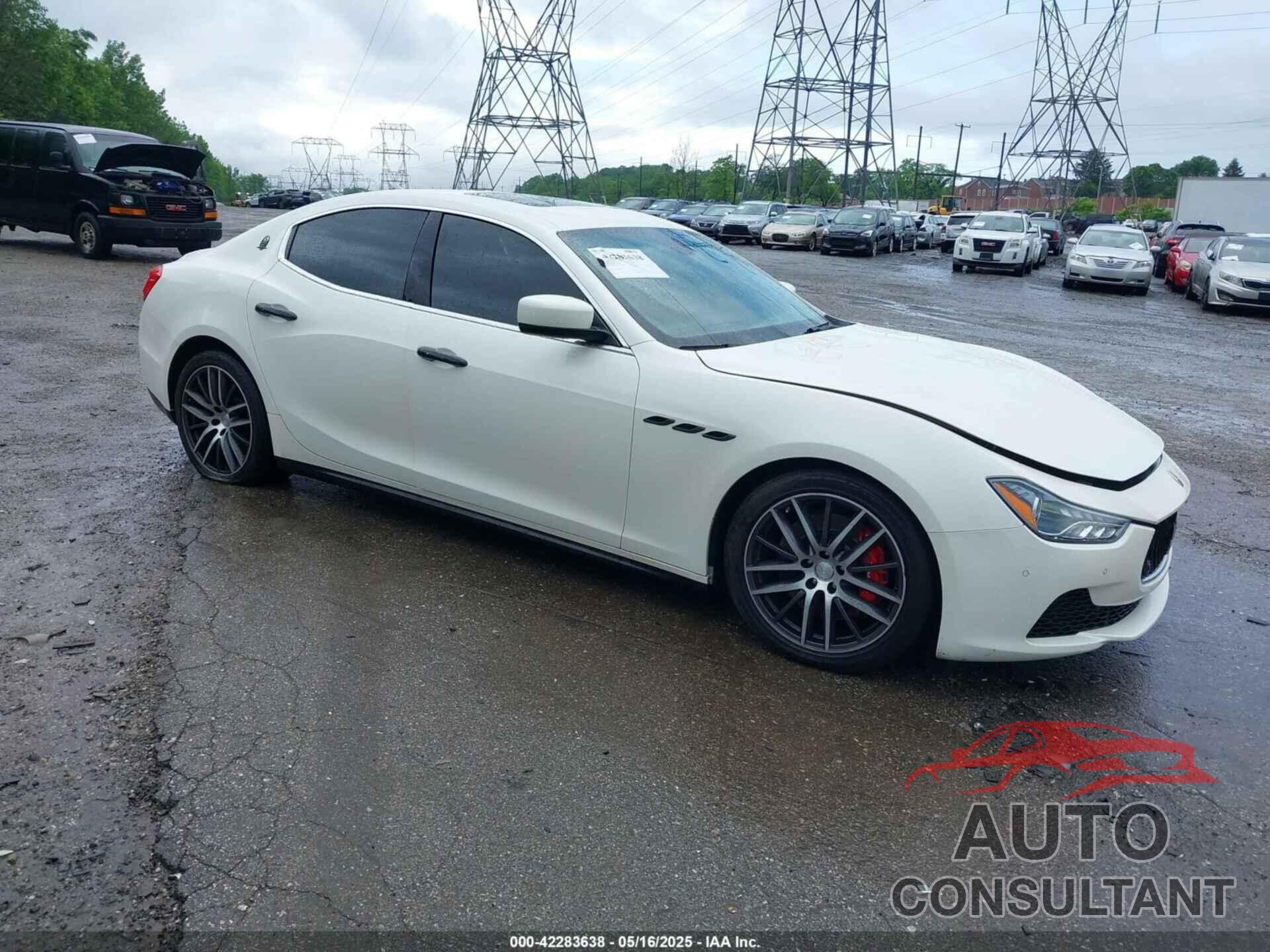 MASERATI GHIBLI 2014 - ZAM57RTA9E1077084