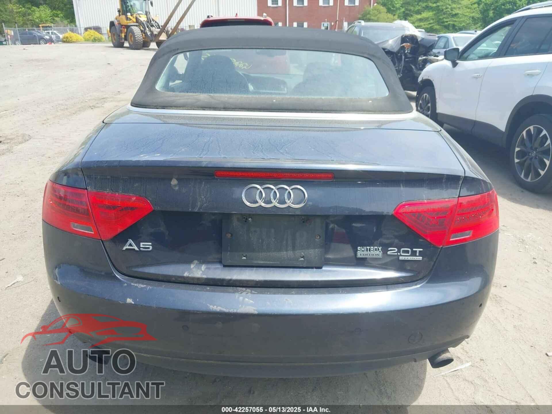 AUDI A5 2013 - WAULFAFH3DN009568