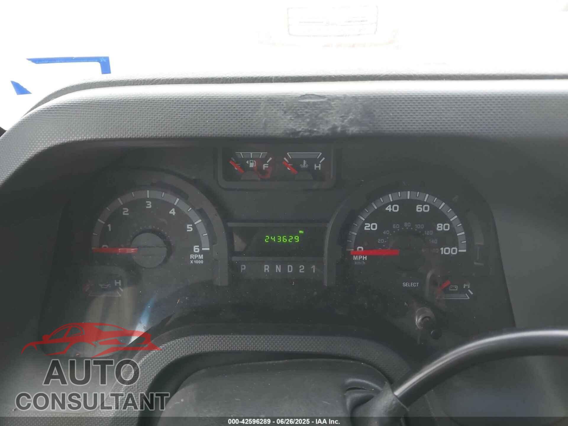 FORD ECONOLINE 2013 - 1FTNE2EW9DDB02704