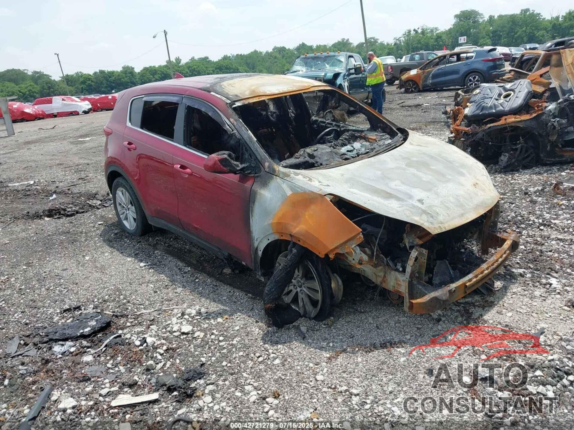 KIA SPORTAGE 2017 - KNDPMCACXH7189322