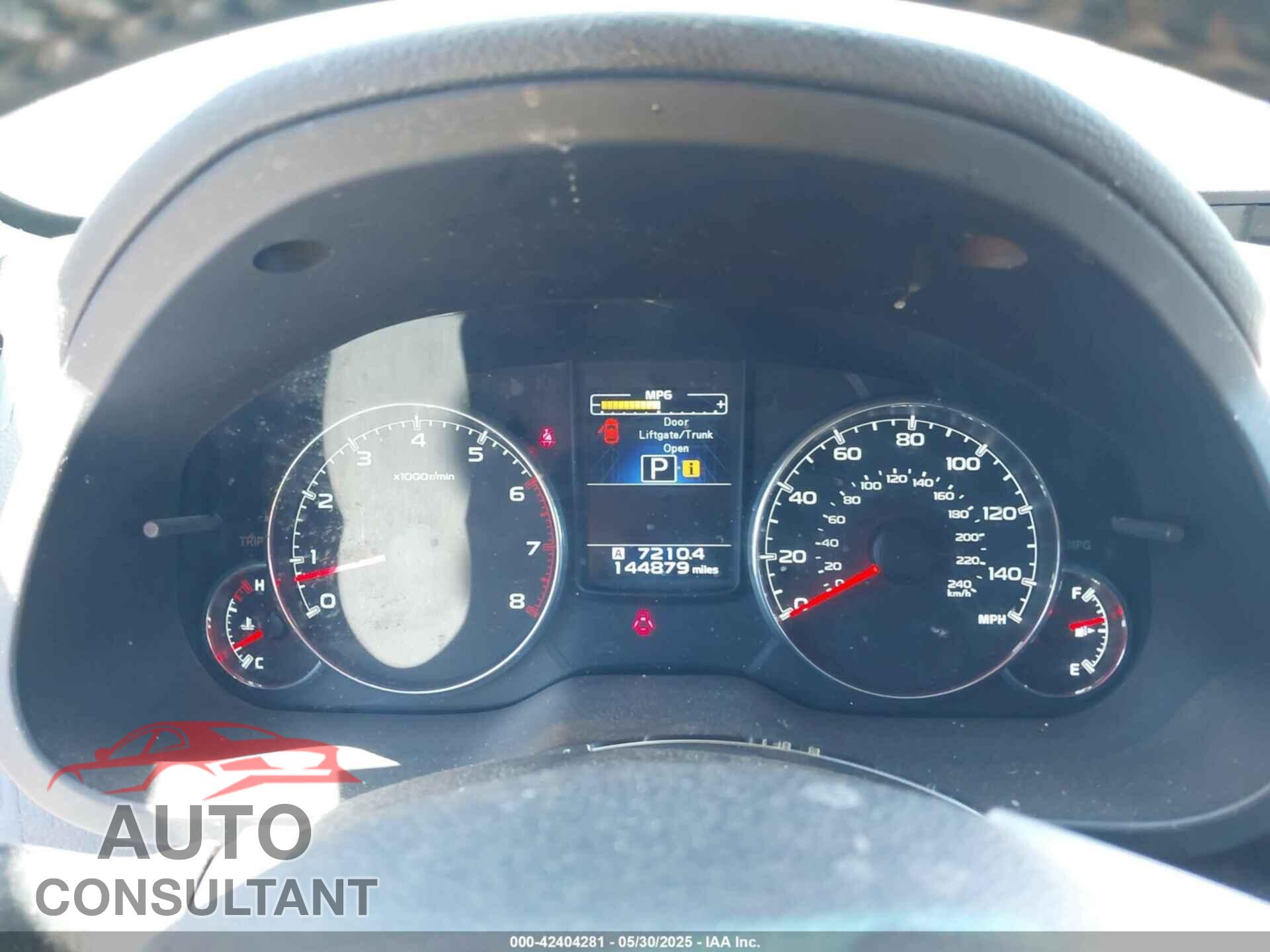 SUBARU OUTBACK 2014 - 4S4BRBLC8E3292014