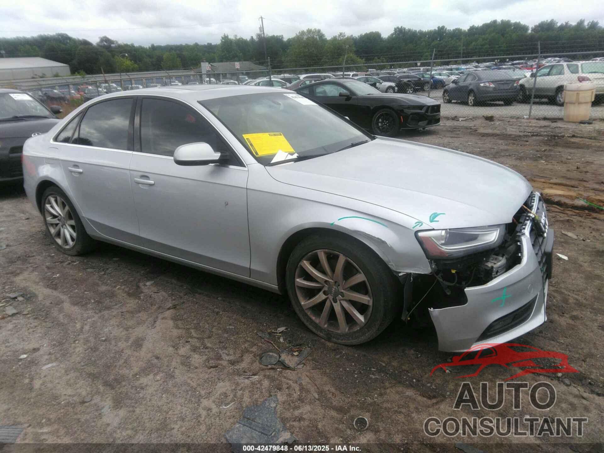 AUDI A4 2013 - WAUEFAFL1DN009839