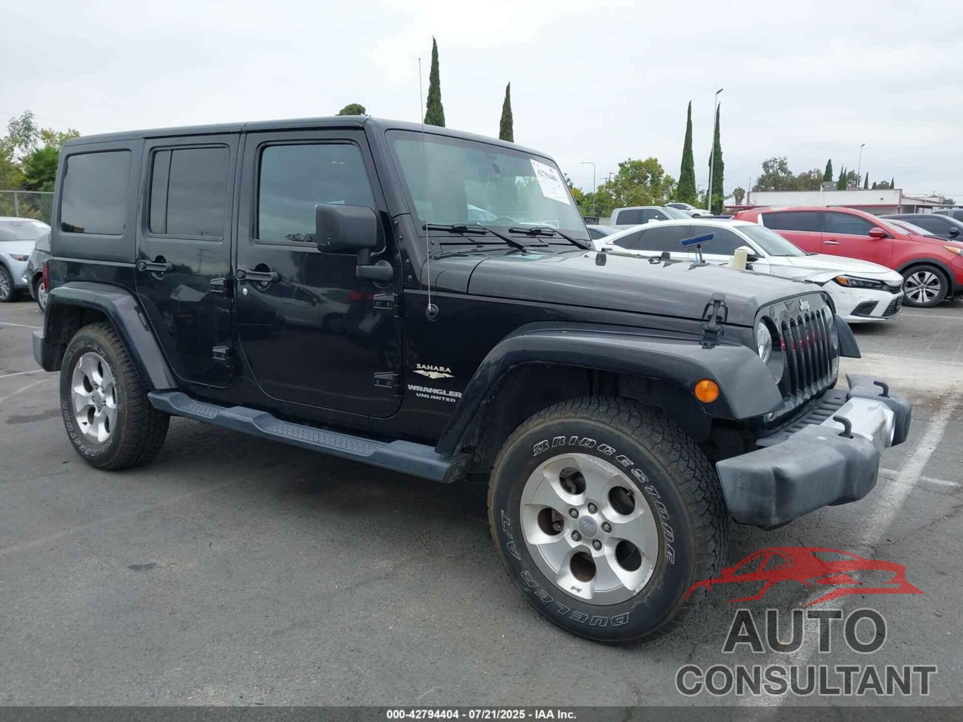 JEEP WRANGLER UNLIMITED 2015 - 1C4BJWEG0FL732893