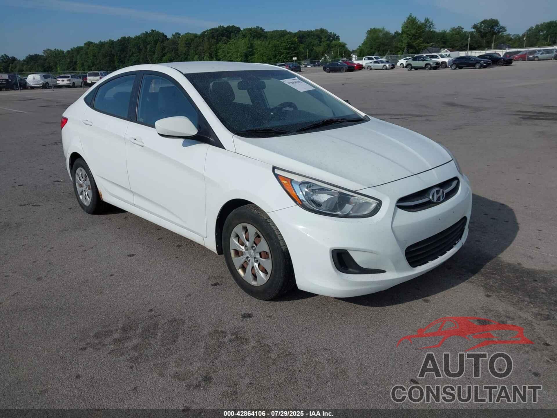 HYUNDAI ACCENT 2015 - KMHCT4AE9FU797190