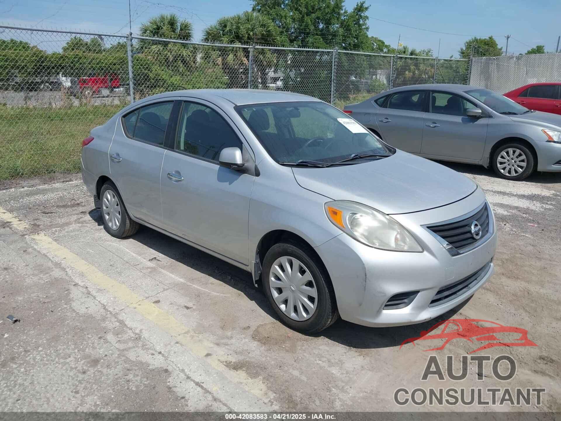 NISSAN VERSA 2012 - 3N1CN7AP0CL855813