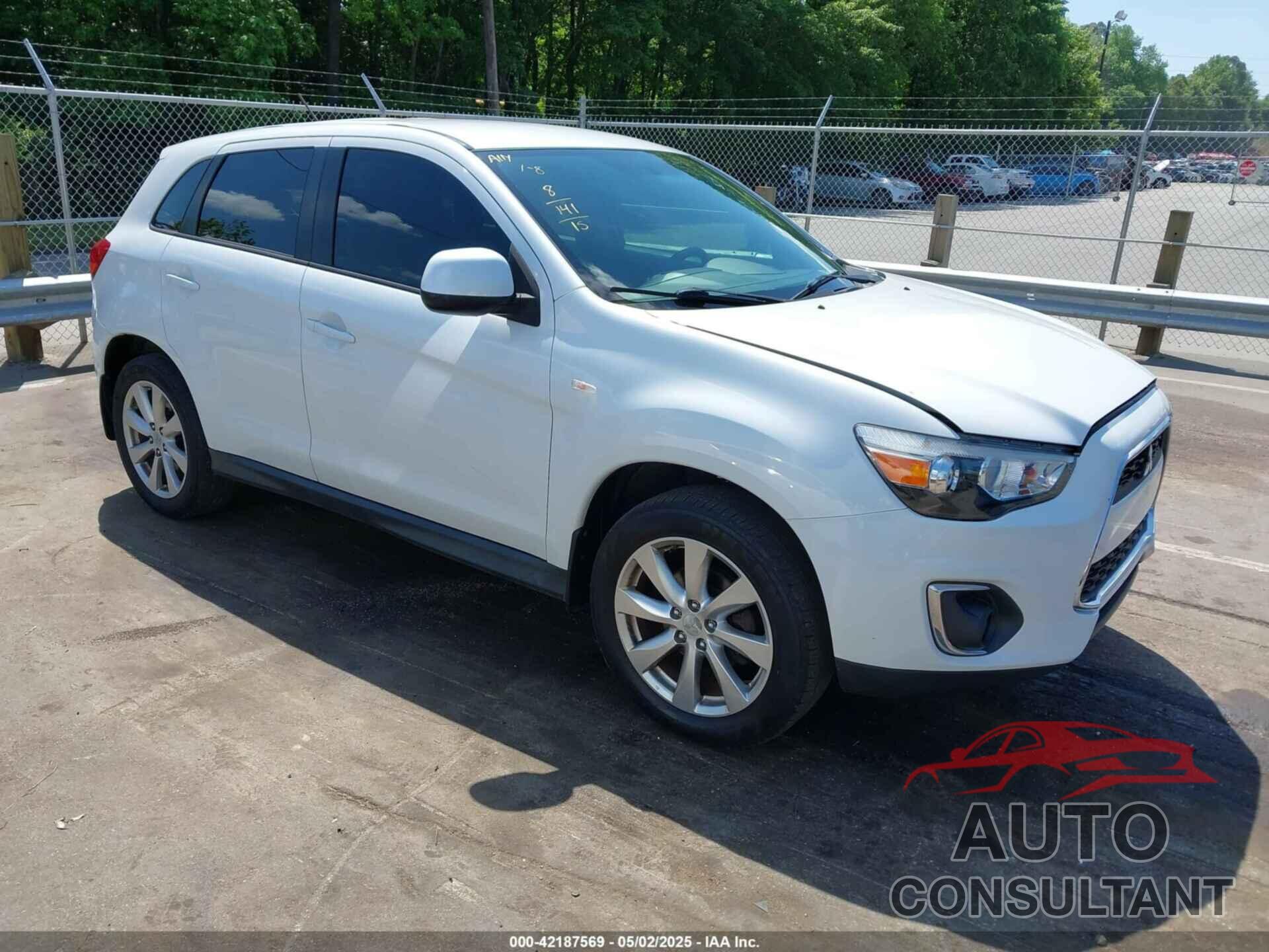 MITSUBISHI OUTLANDER SPORT 2015 - 4A4AR3AU8FE059704