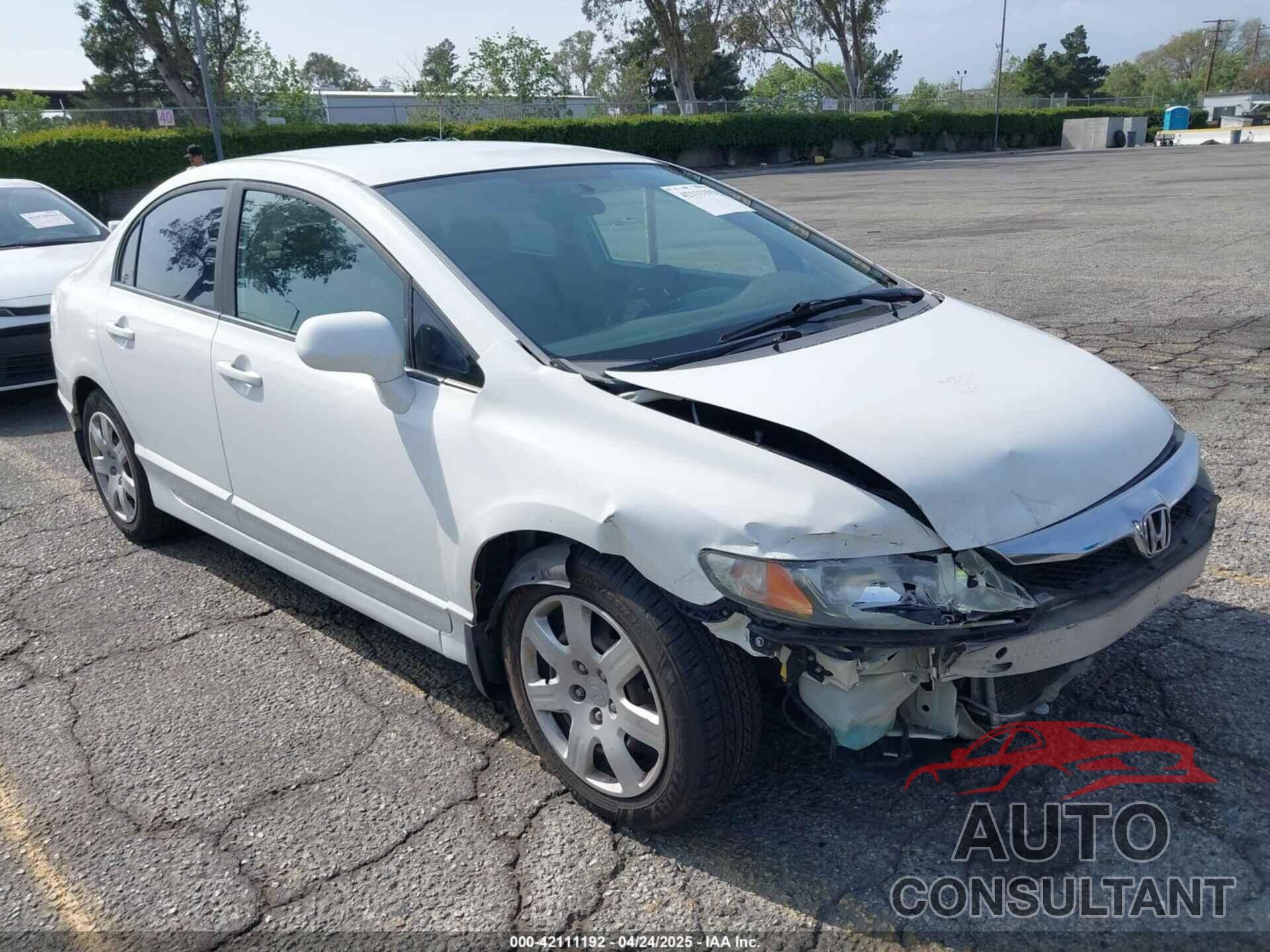 HONDA CIVIC 2009 - 19XFA16599E015892