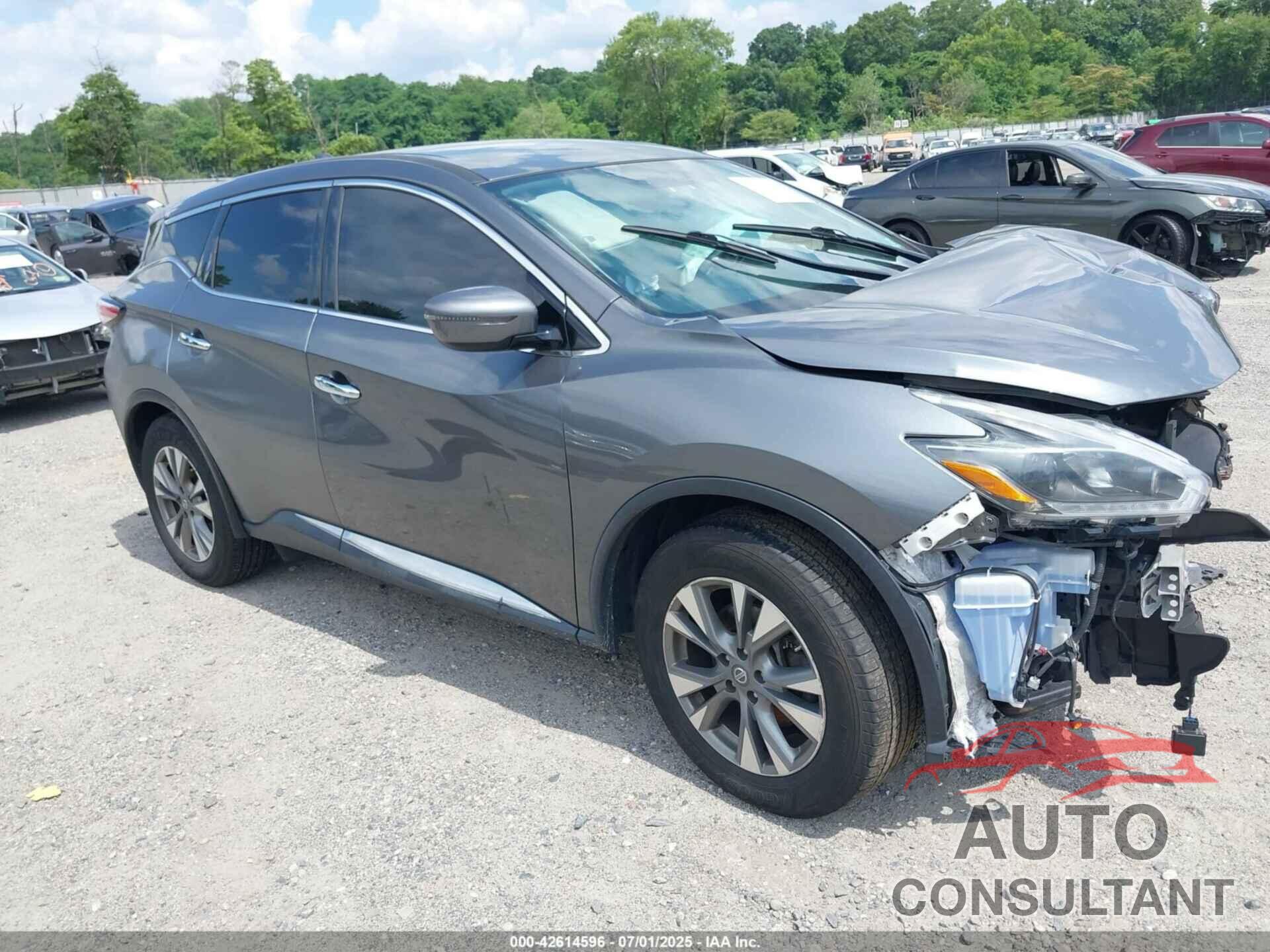 NISSAN MURANO 2018 - 5N1AZ2MH0JN180019