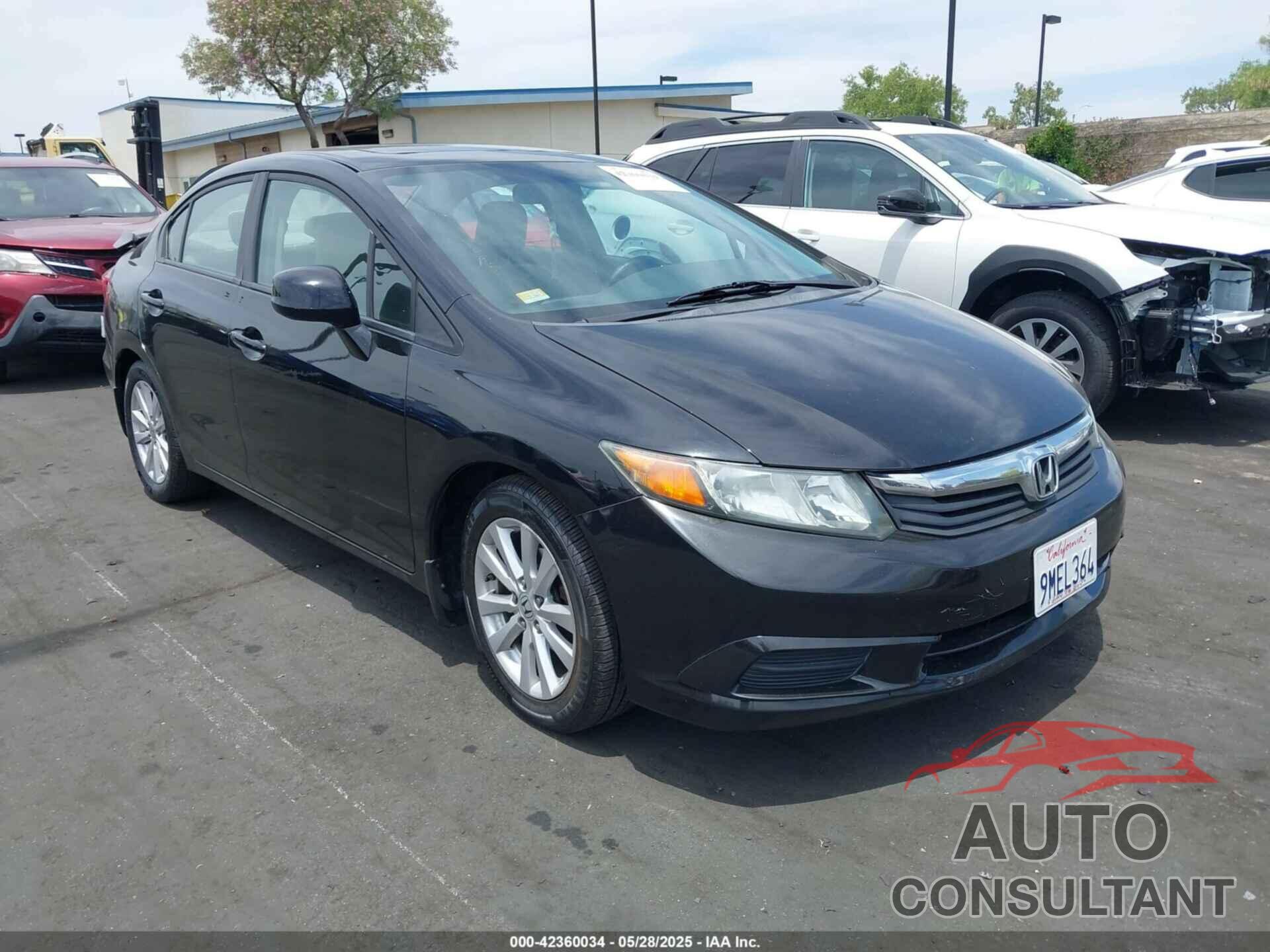 HONDA CIVIC 2012 - 2HGFB2F80CH500318
