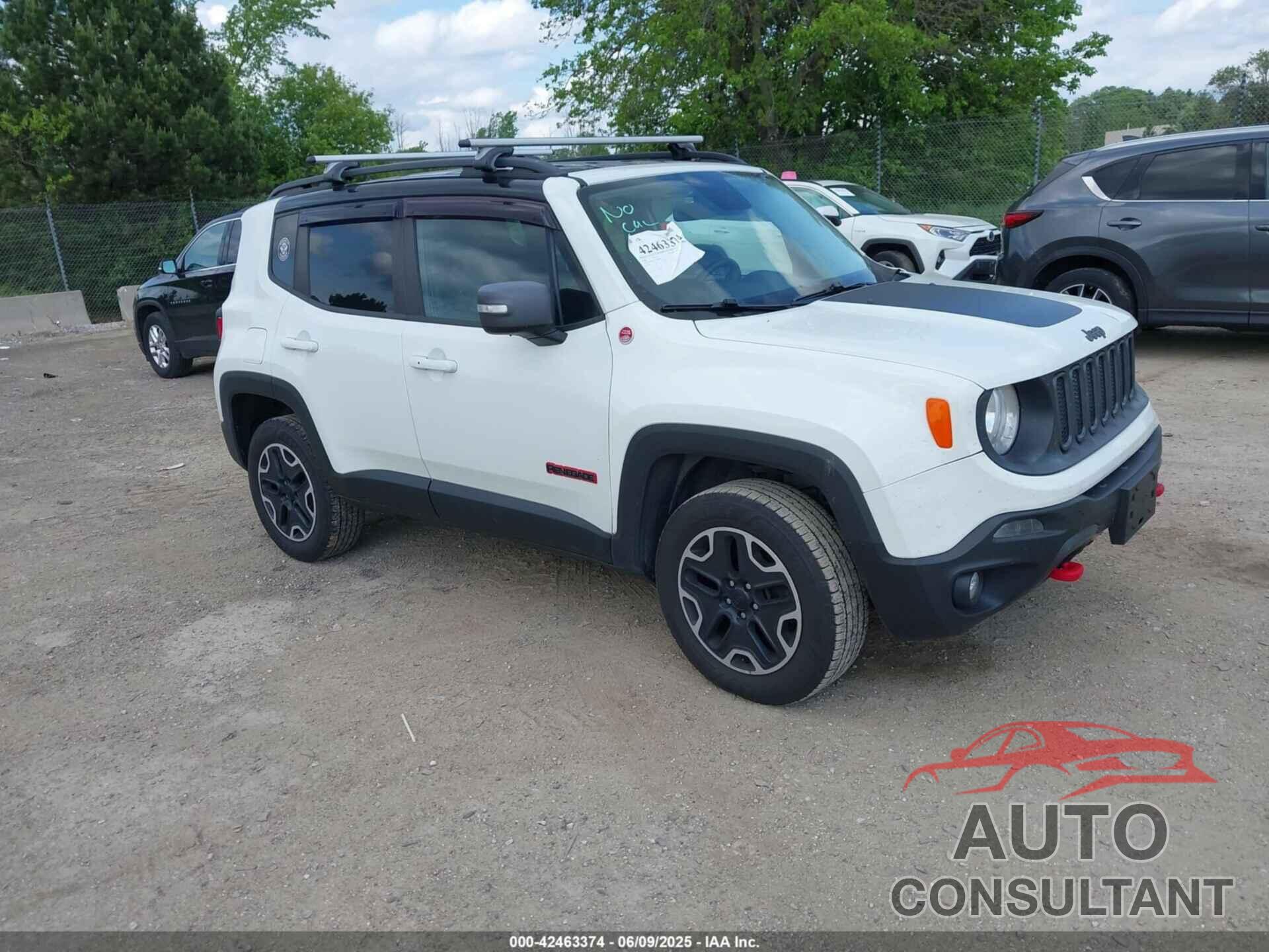 JEEP RENEGADE 2016 - ZACCJBCT9GPD43082