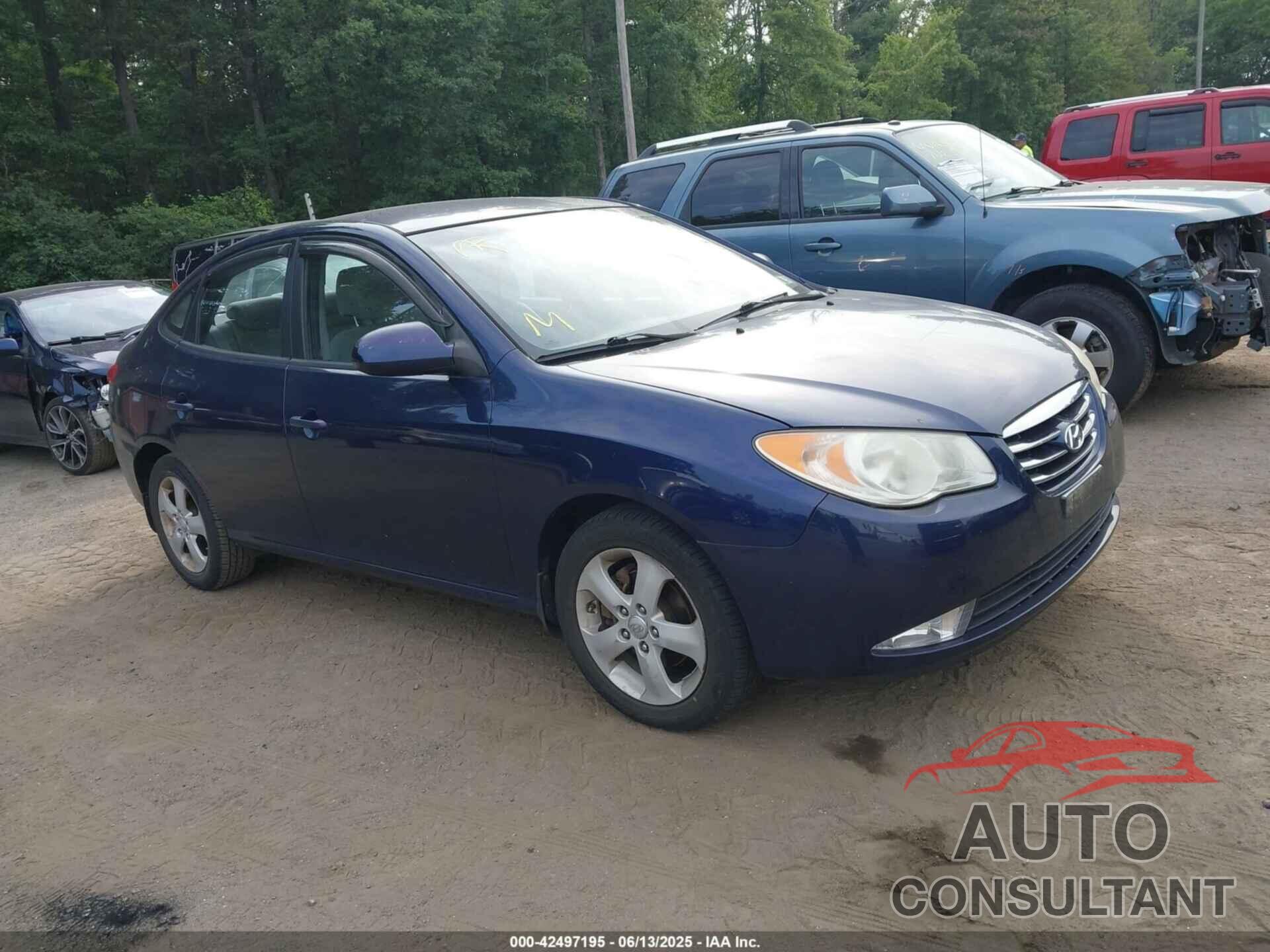 HYUNDAI ELANTRA 2010 - KMHDU4AD5AU873439