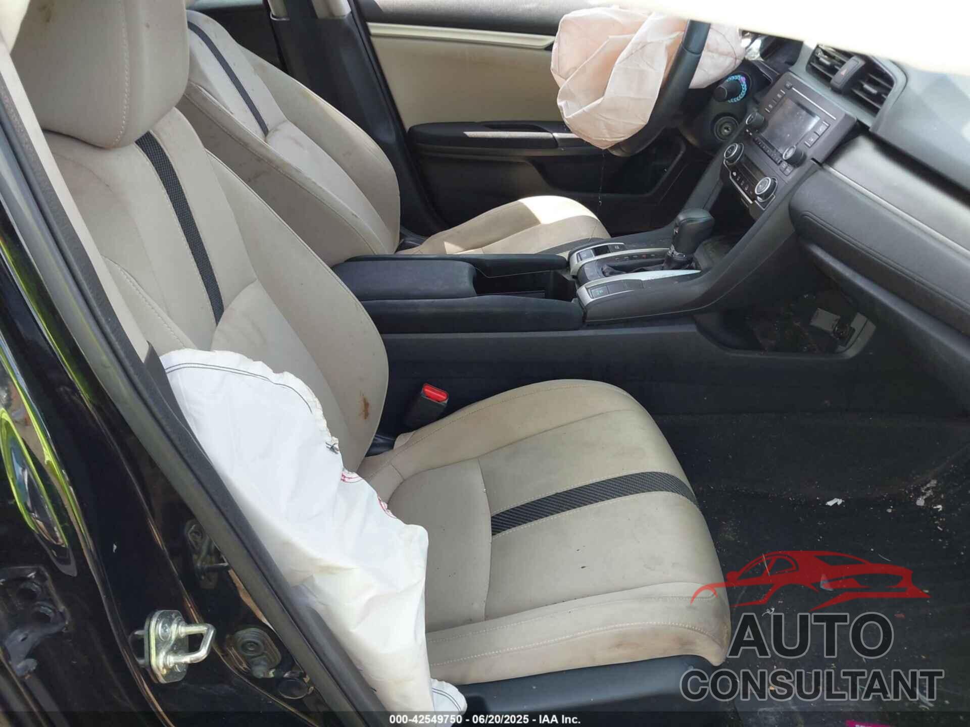 HONDA CIVIC 2016 - 19XFC2F5XGE080537