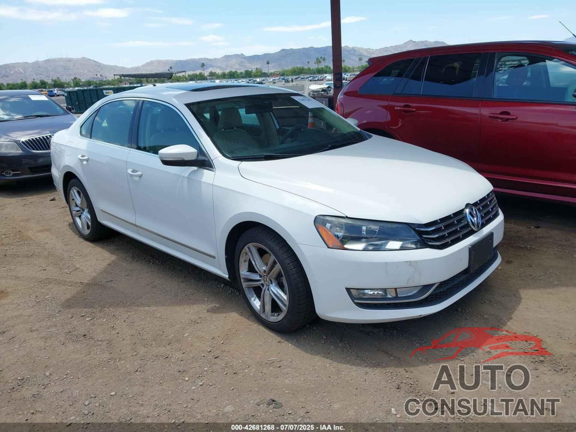 VOLKSWAGEN PASSAT 2015 - 1VWCV7A35FC003139