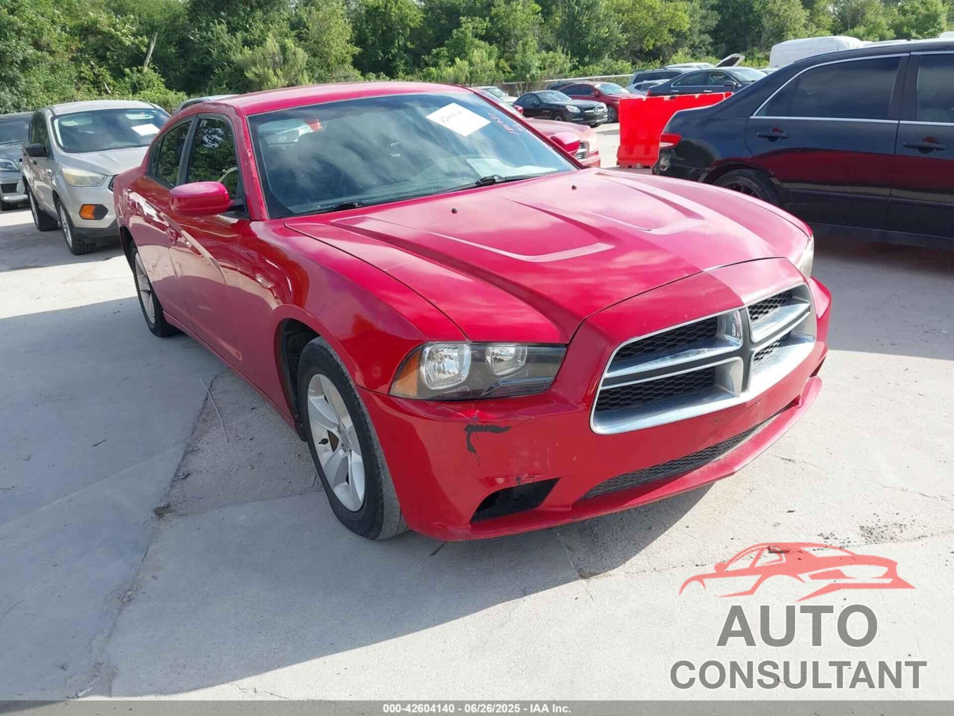 DODGE CHARGER 2012 - 2C3CDXBG5CH180987