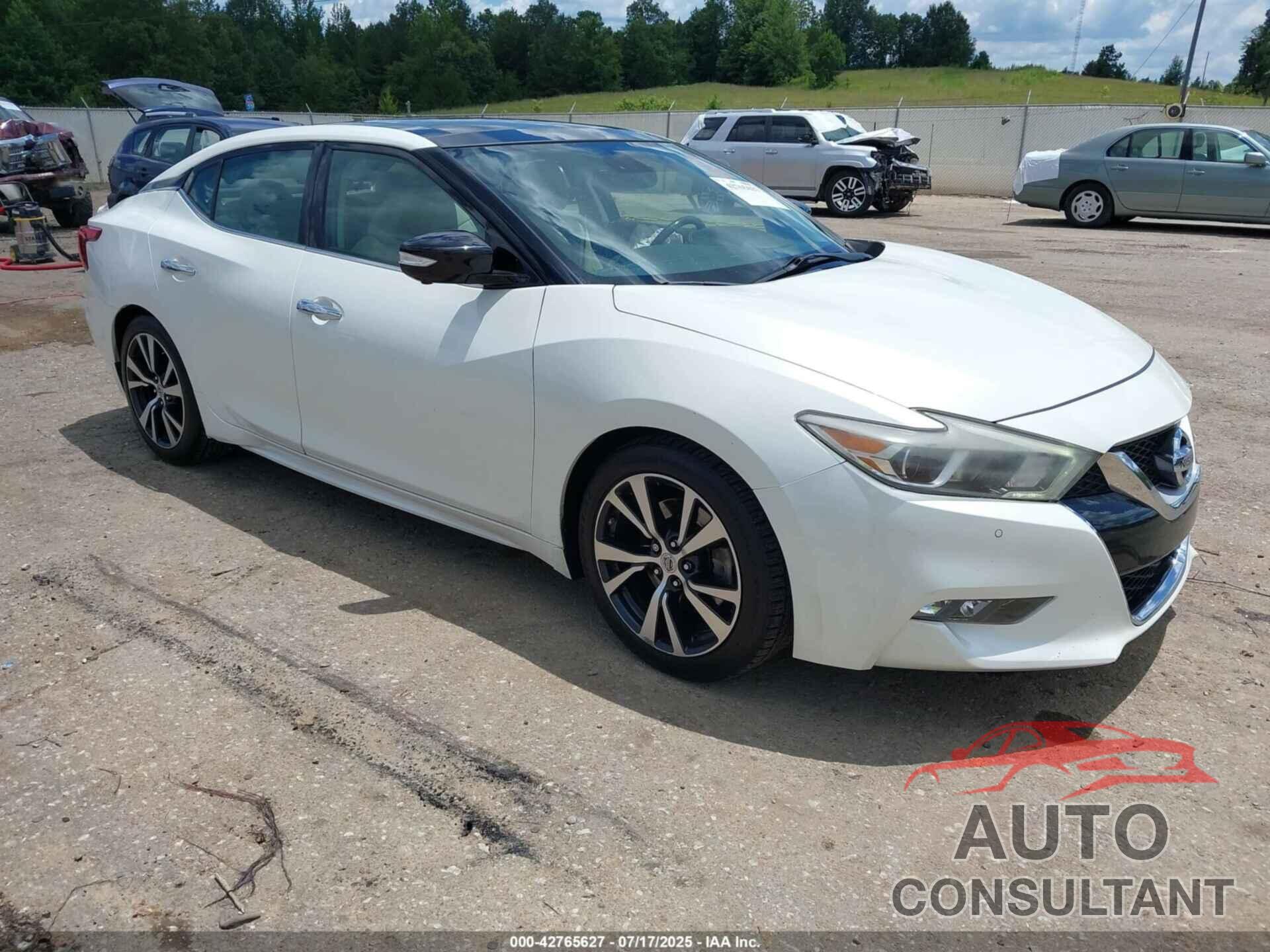 NISSAN MAXIMA 2017 - 1N4AA6AP9HC406150