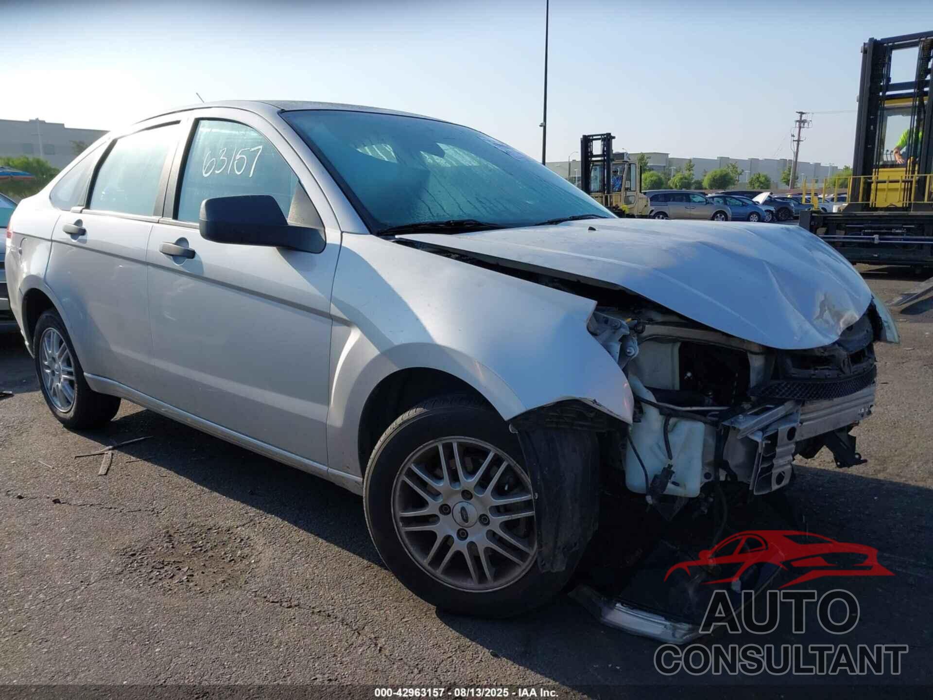 FORD FOCUS 2009 - 1FAHP35N89W202086