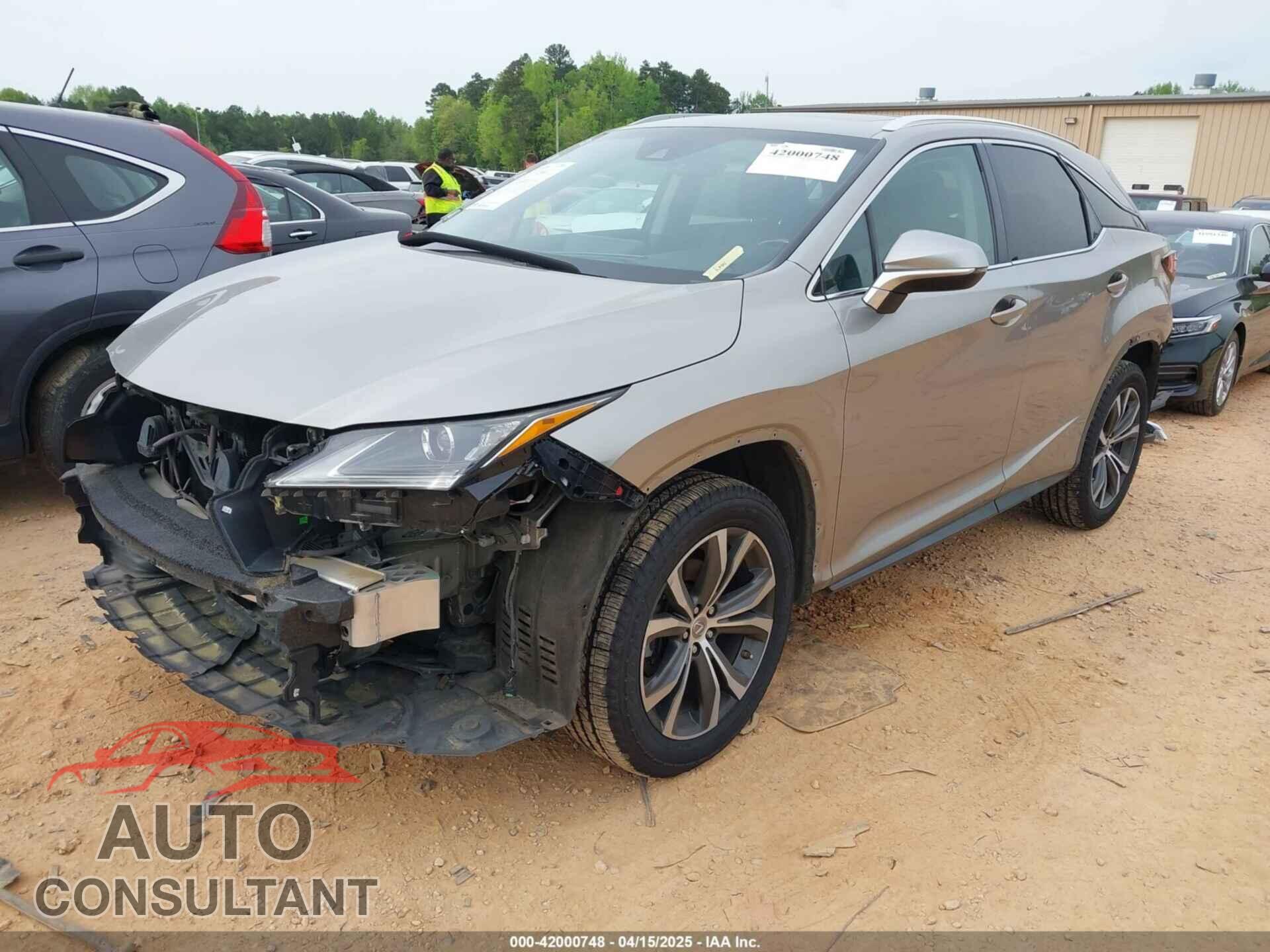 LEXUS RX 350 2017 - 2T2ZZMCA4HC047425
