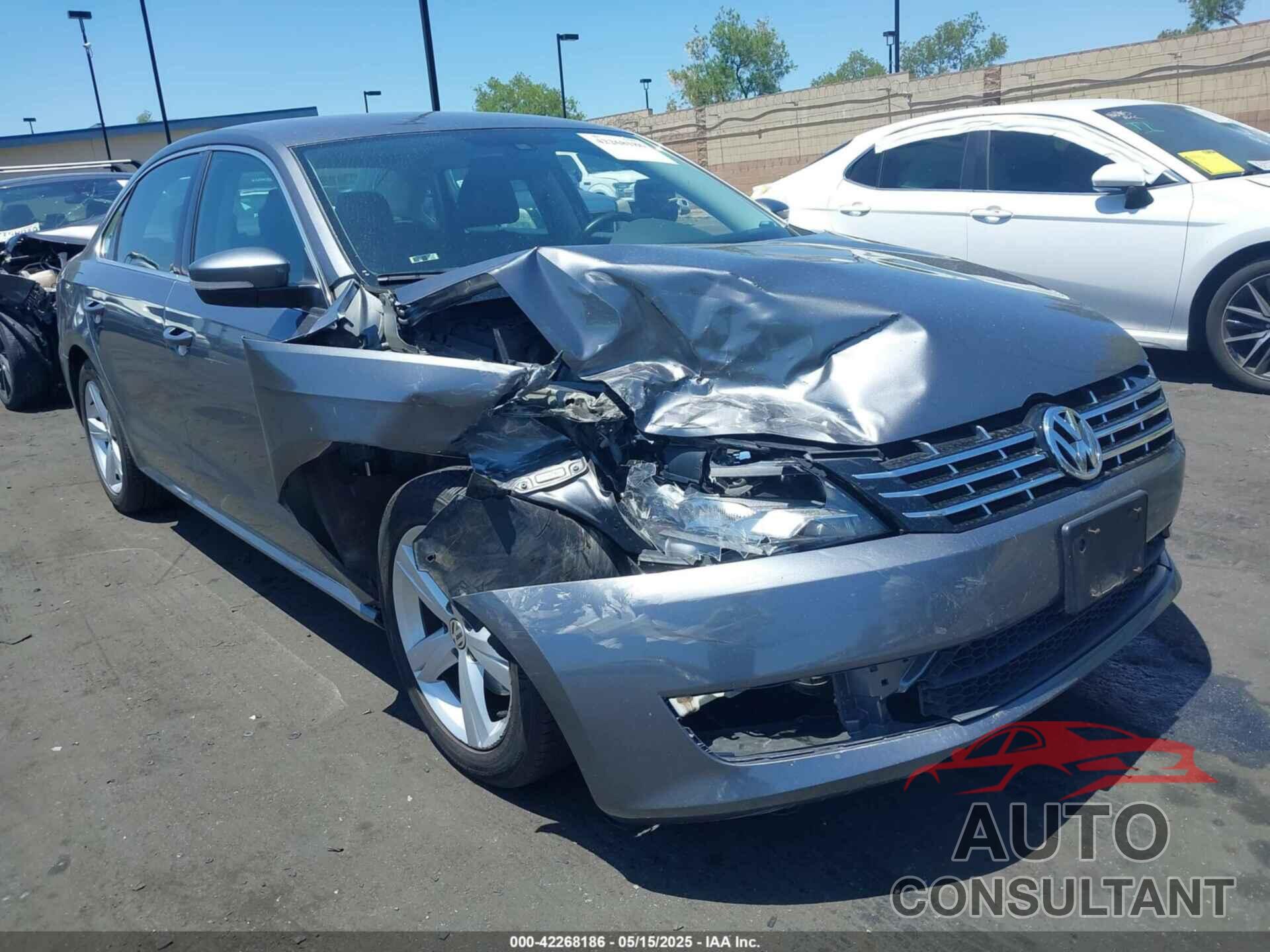 VOLKSWAGEN PASSAT 2015 - 1VWBV7A38FC044618