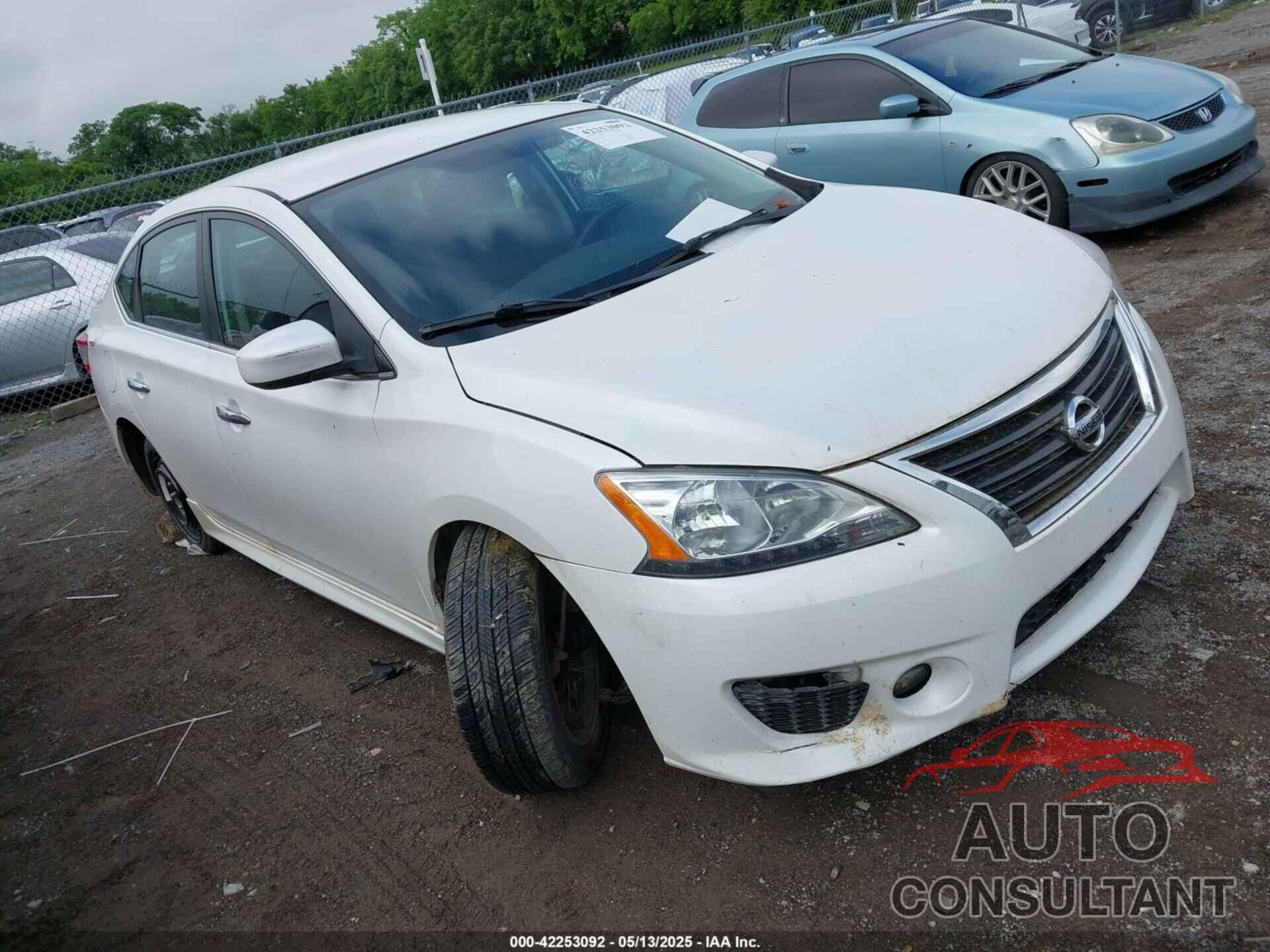 NISSAN SENTRA 2014 - 3N1AB7AP2EL640016