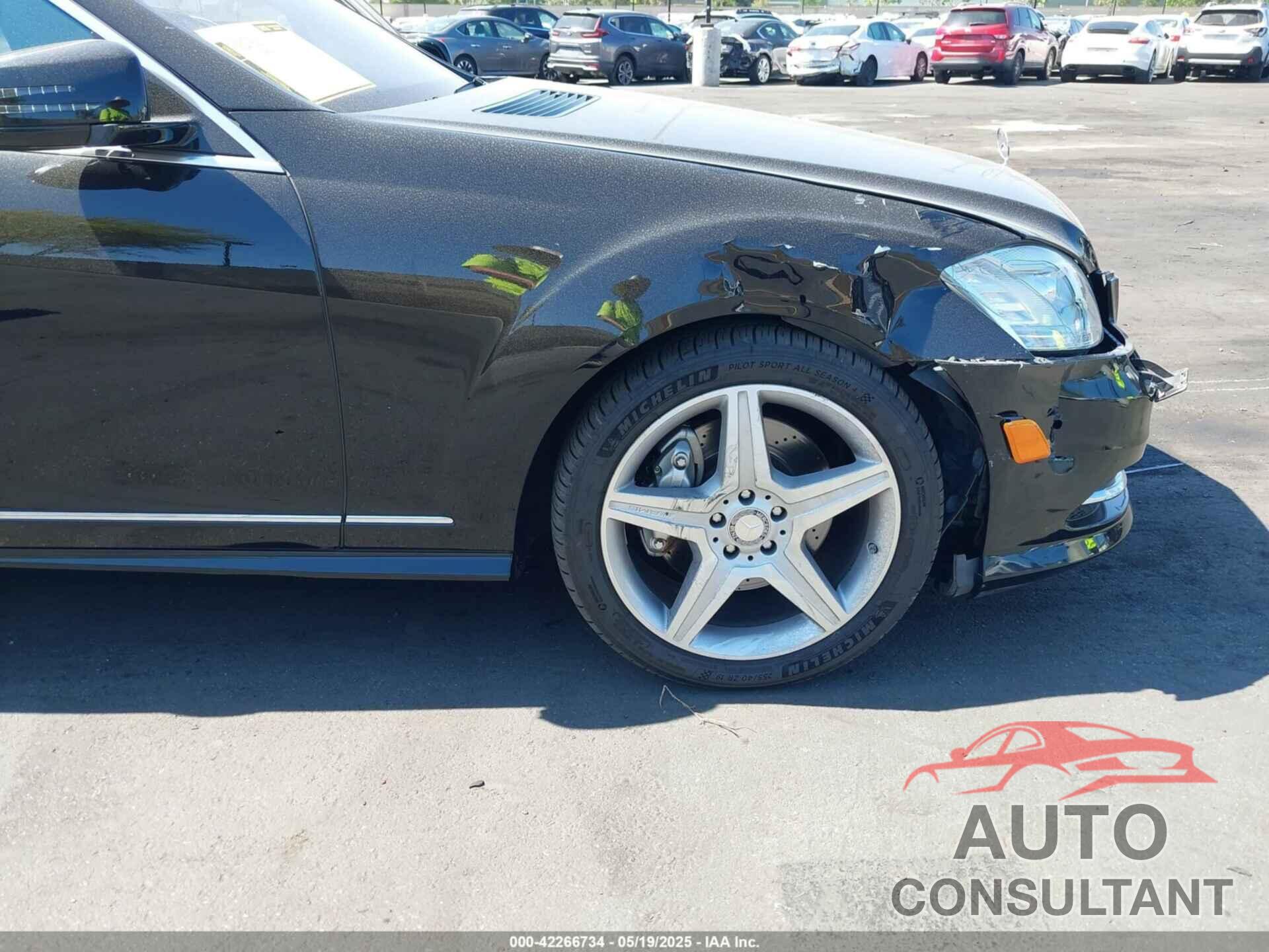 MERCEDES-BENZ S 550 2010 - WDDNG7BB9AA347420