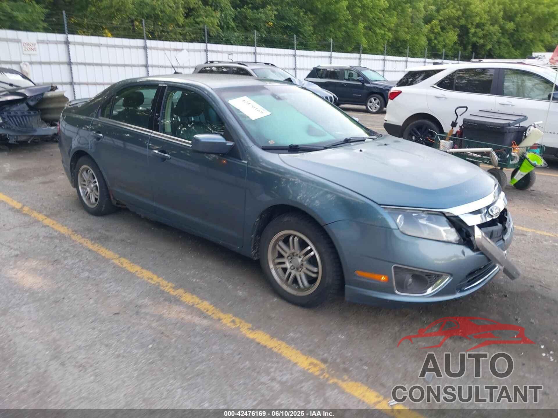FORD FUSION 2011 - 3FAHP0JG0BR165663