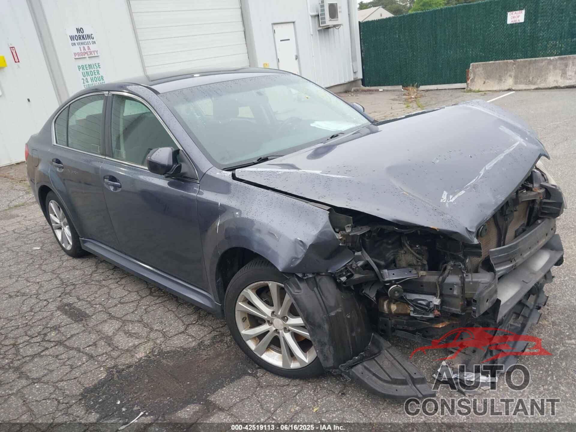 SUBARU LEGACY 2014 - 4S3BMBC65E3036264