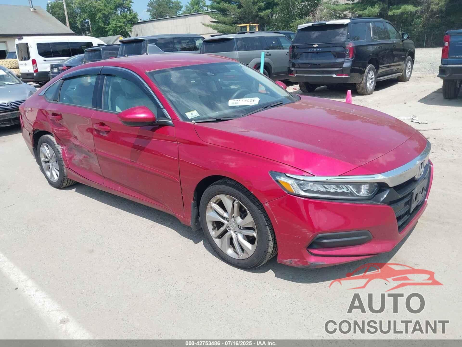 HONDA ACCORD 2018 - 1HGCV1F12JA074425