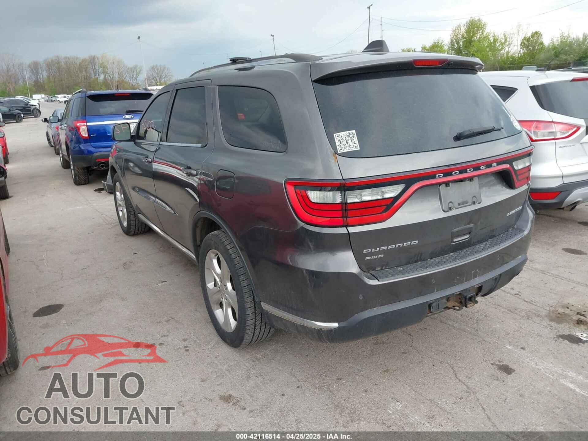 DODGE DURANGO 2014 - 1C4RDJDG8EC597056
