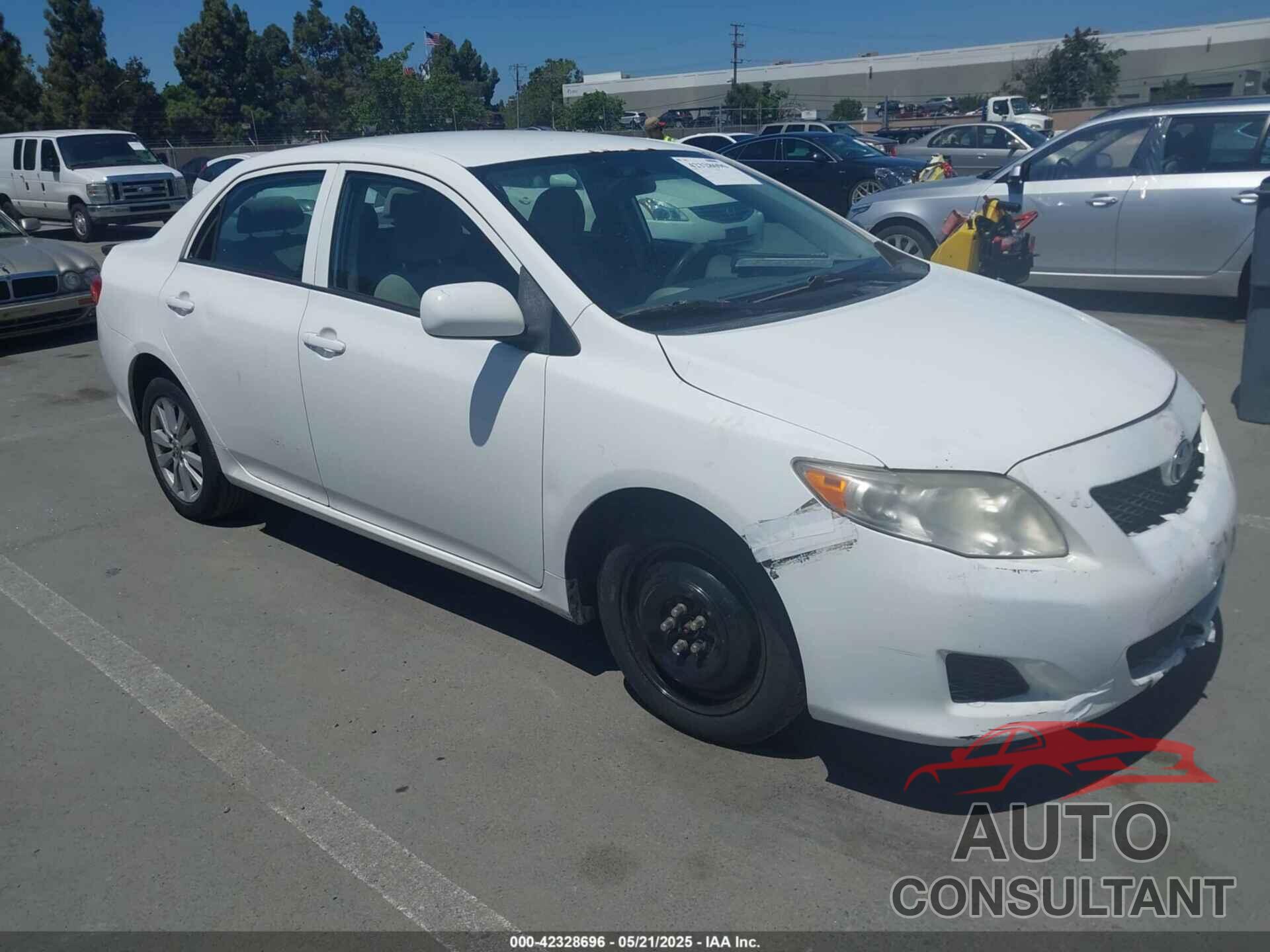 TOYOTA COROLLA 2010 - 2T1BU4EE9AC433493