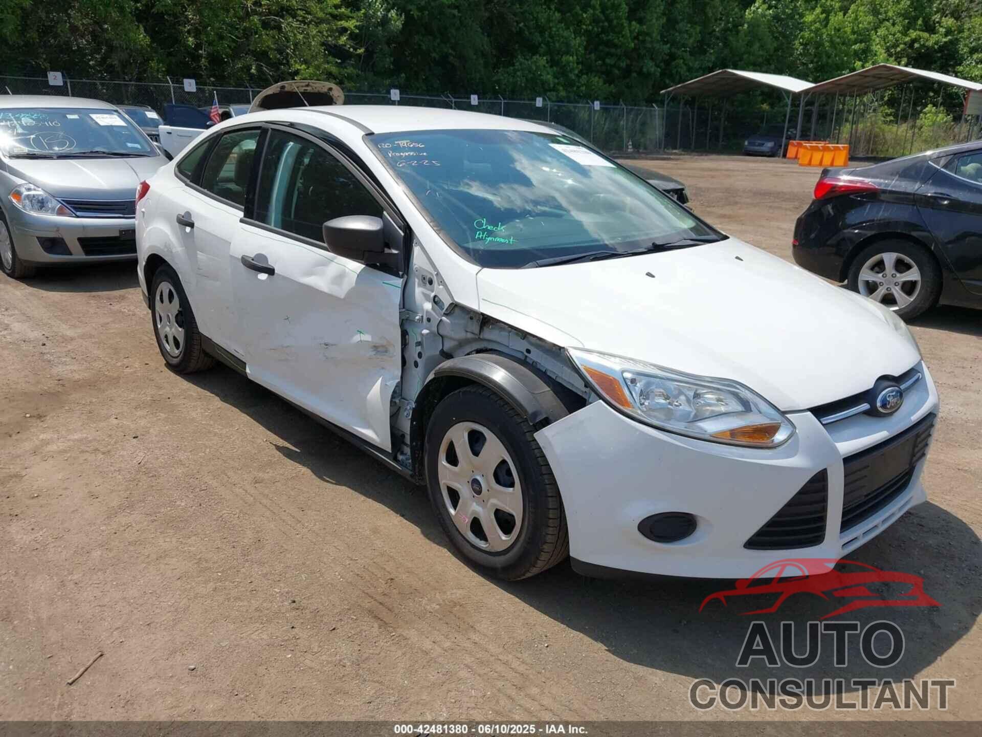 FORD FOCUS 2012 - 1FAHP3E24CL297423