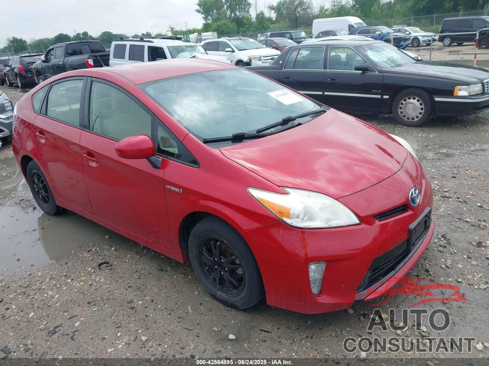 TOYOTA PRIUS 2012 - JTDKN3DU9C5491877