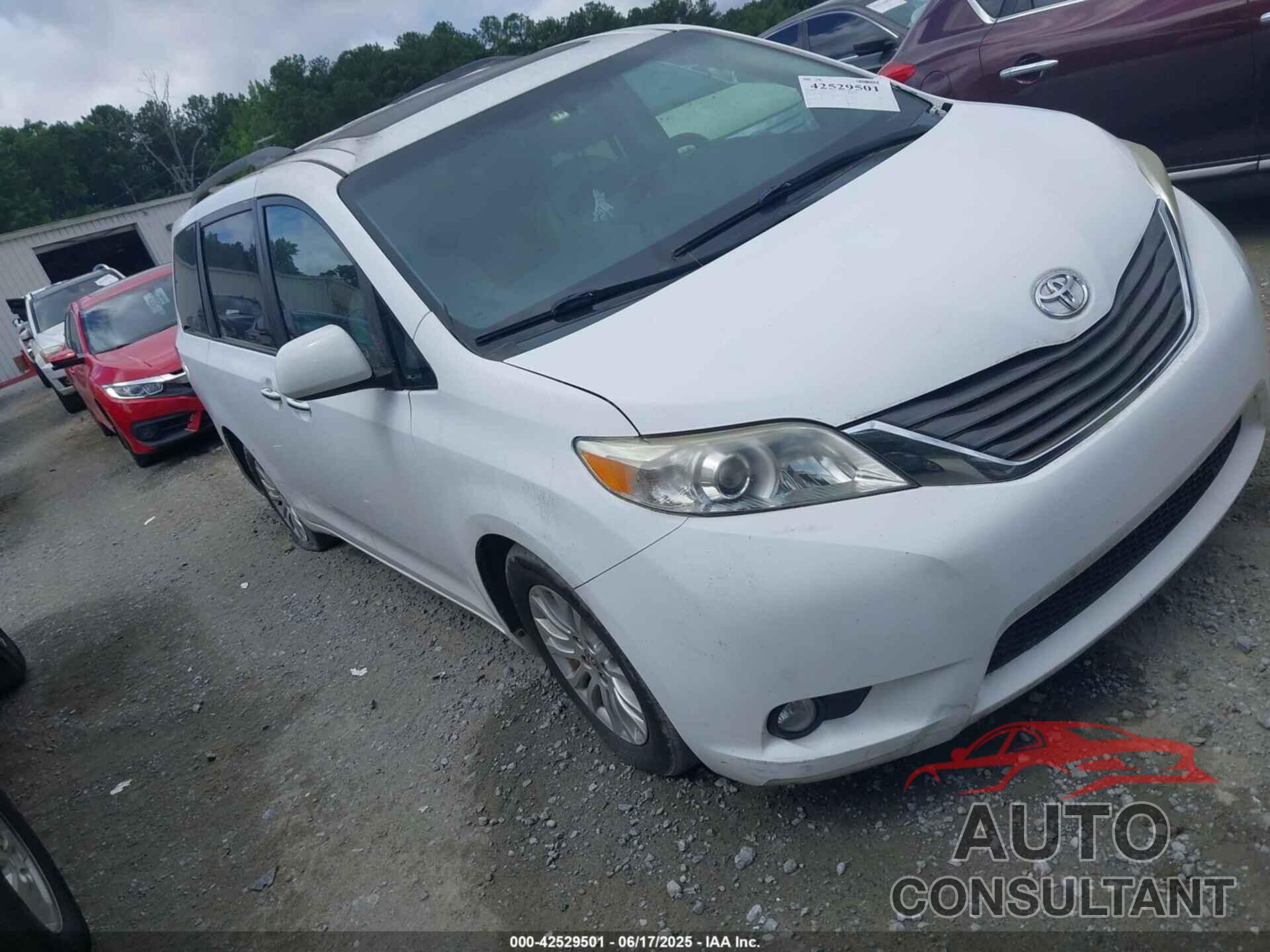 TOYOTA SIENNA 2012 - 5TDYK3DC8CS177335