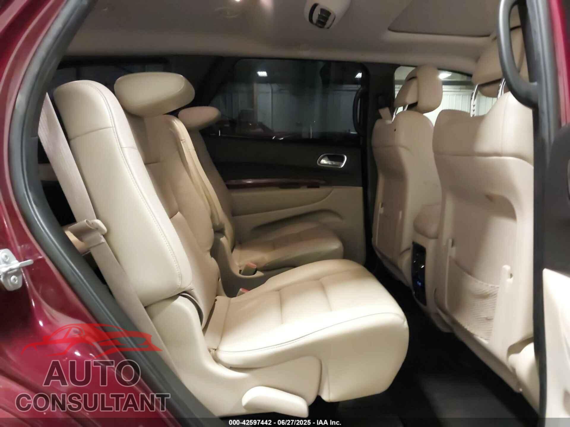 DODGE DURANGO 2017 - 1C4RDJEG0HC762052